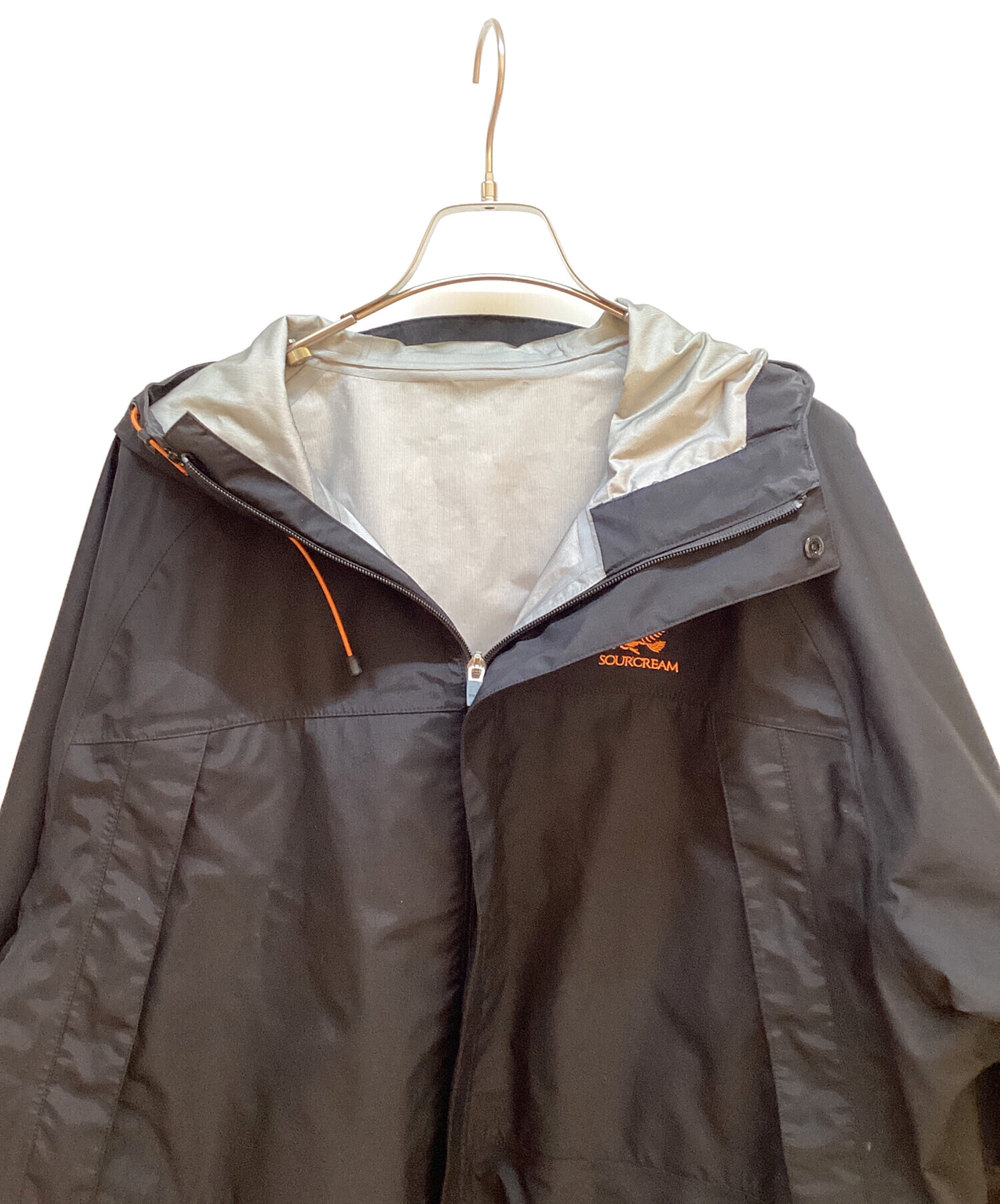 GAMAKATSU がまかつ ナイロンパーカー メンズL 黒緑 フィッシング