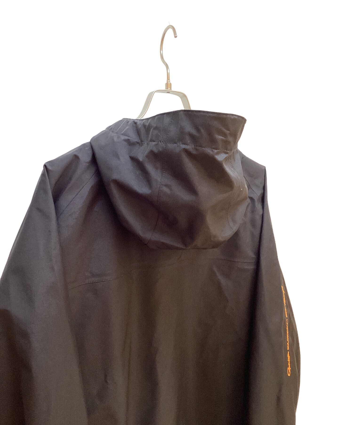 GAMAKATSU がまかつ ナイロンパーカー メンズL 黒緑 フィッシング