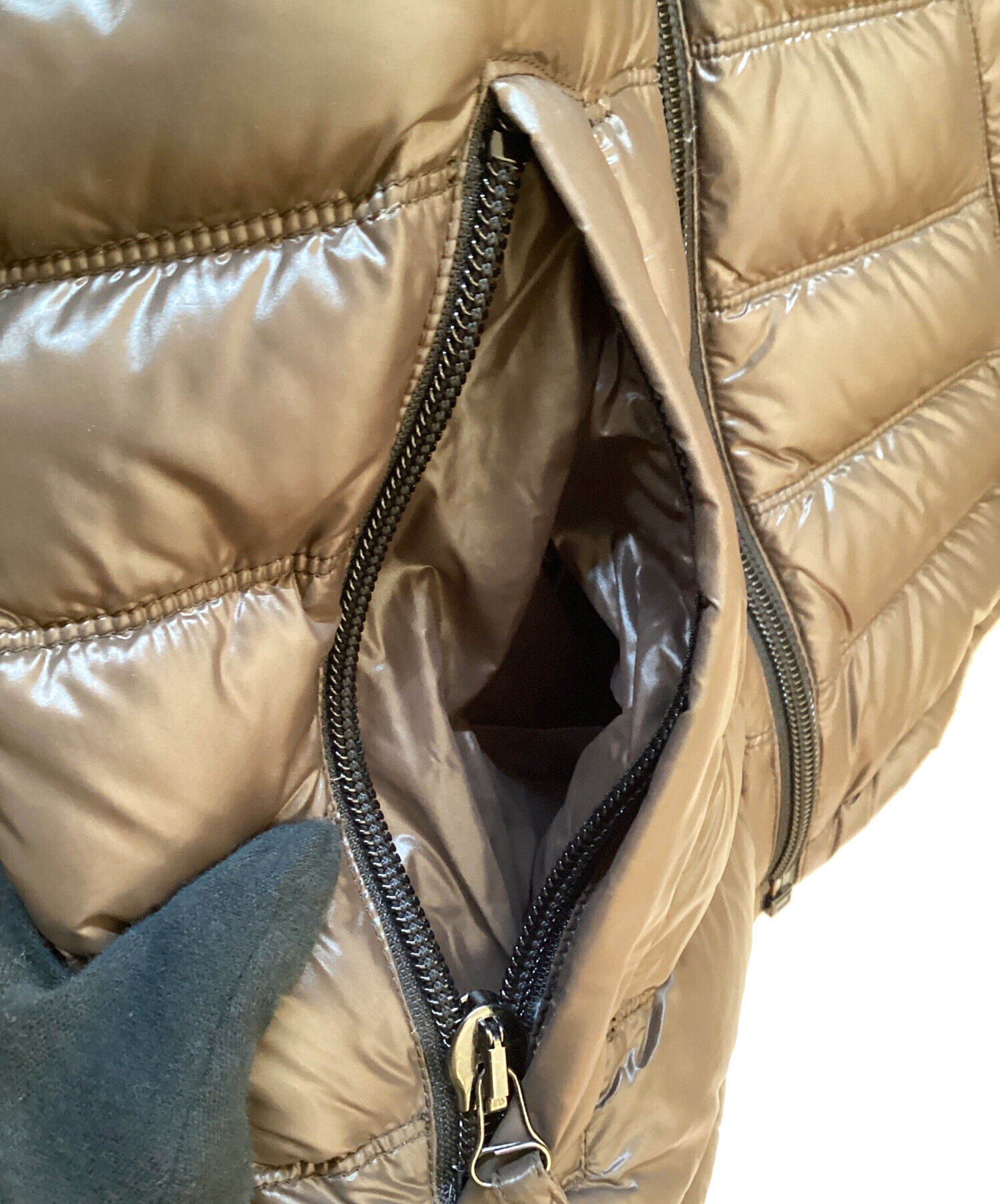 DUVETICA ダウンジャケット 44 ブラウン