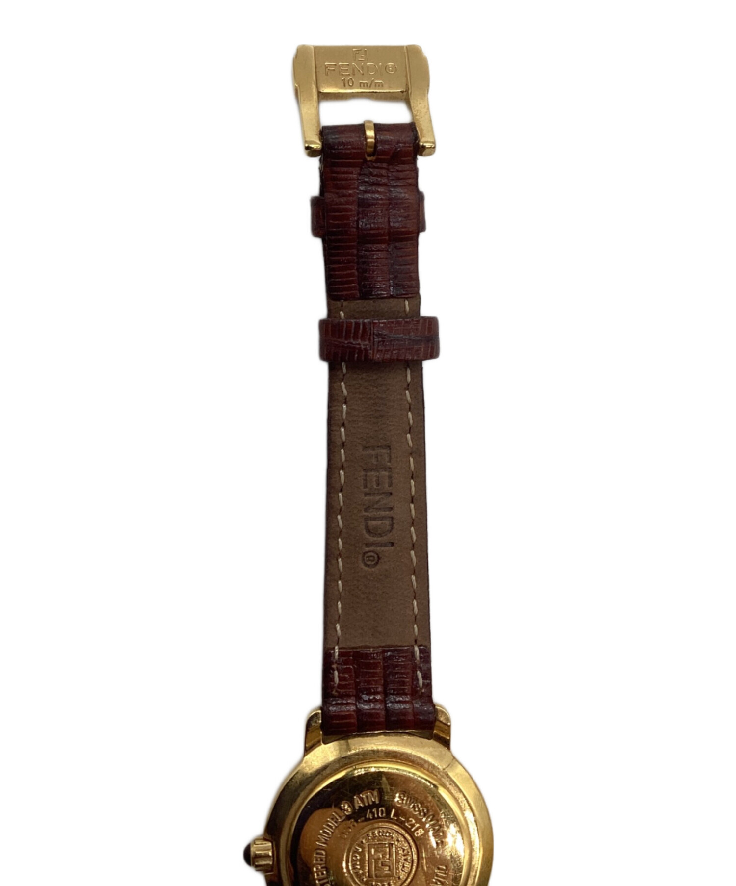 中古・古着通販】FENDI (フェンディ) 腕時計 ホワイト｜ブランド・古着