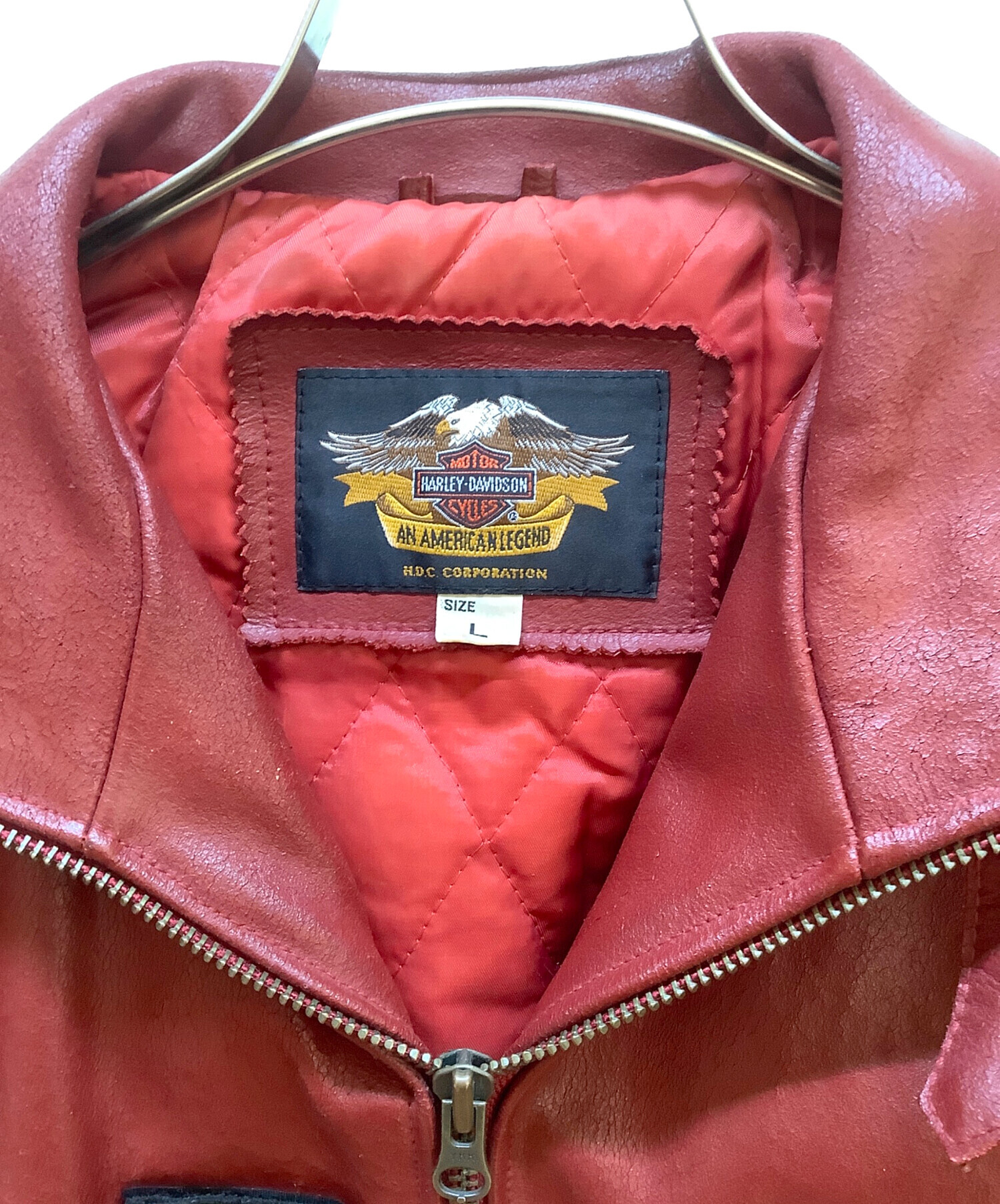 ハーレーダビッドソン シングル ライダースジャケット 革ジャン レディースL ローズレーサーレザージャケット -ハーレーダビッドソン公式オンライン