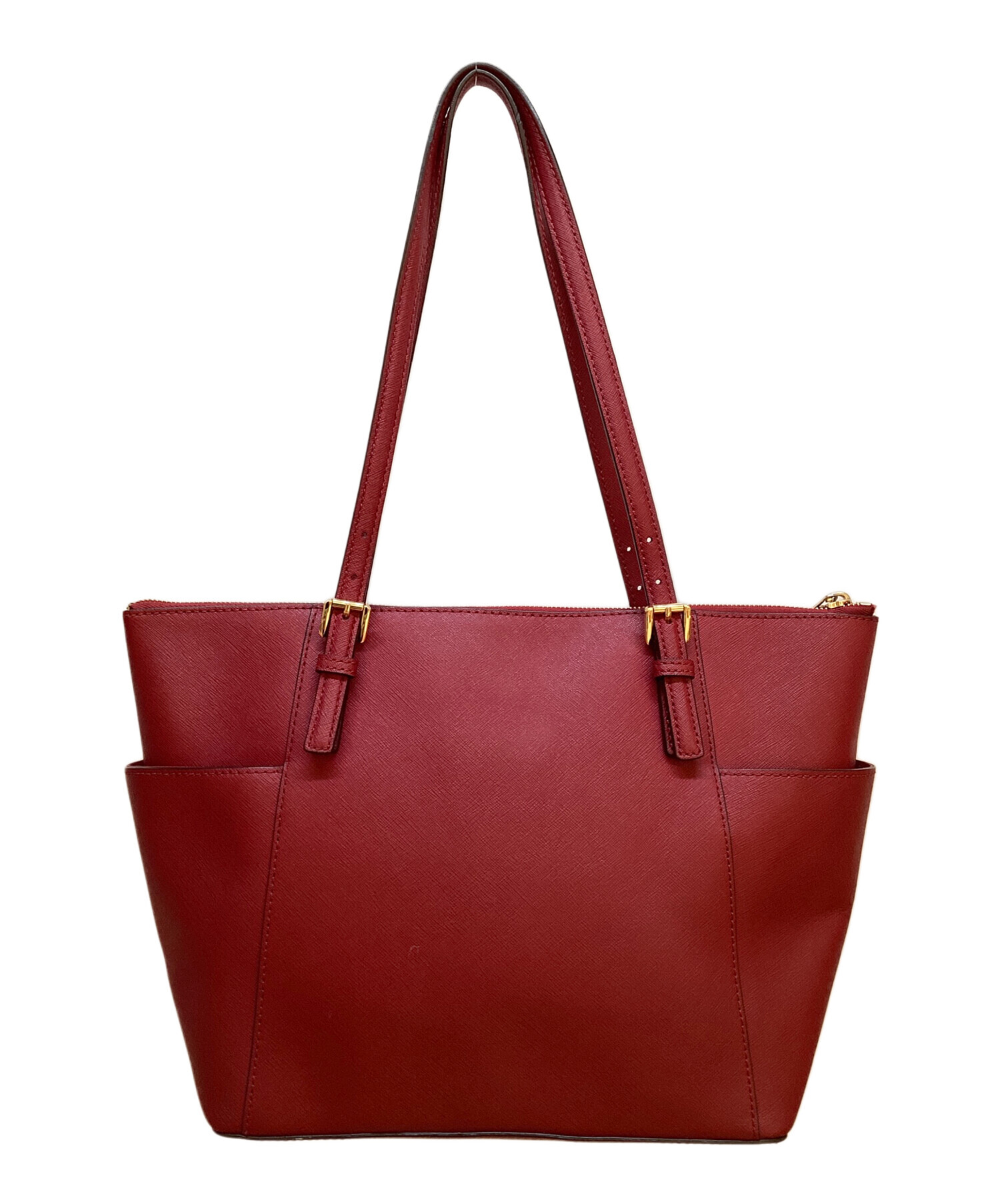 中古・古着通販】MICHAEL KORS (マイケルコース) トートバッグ レッド 