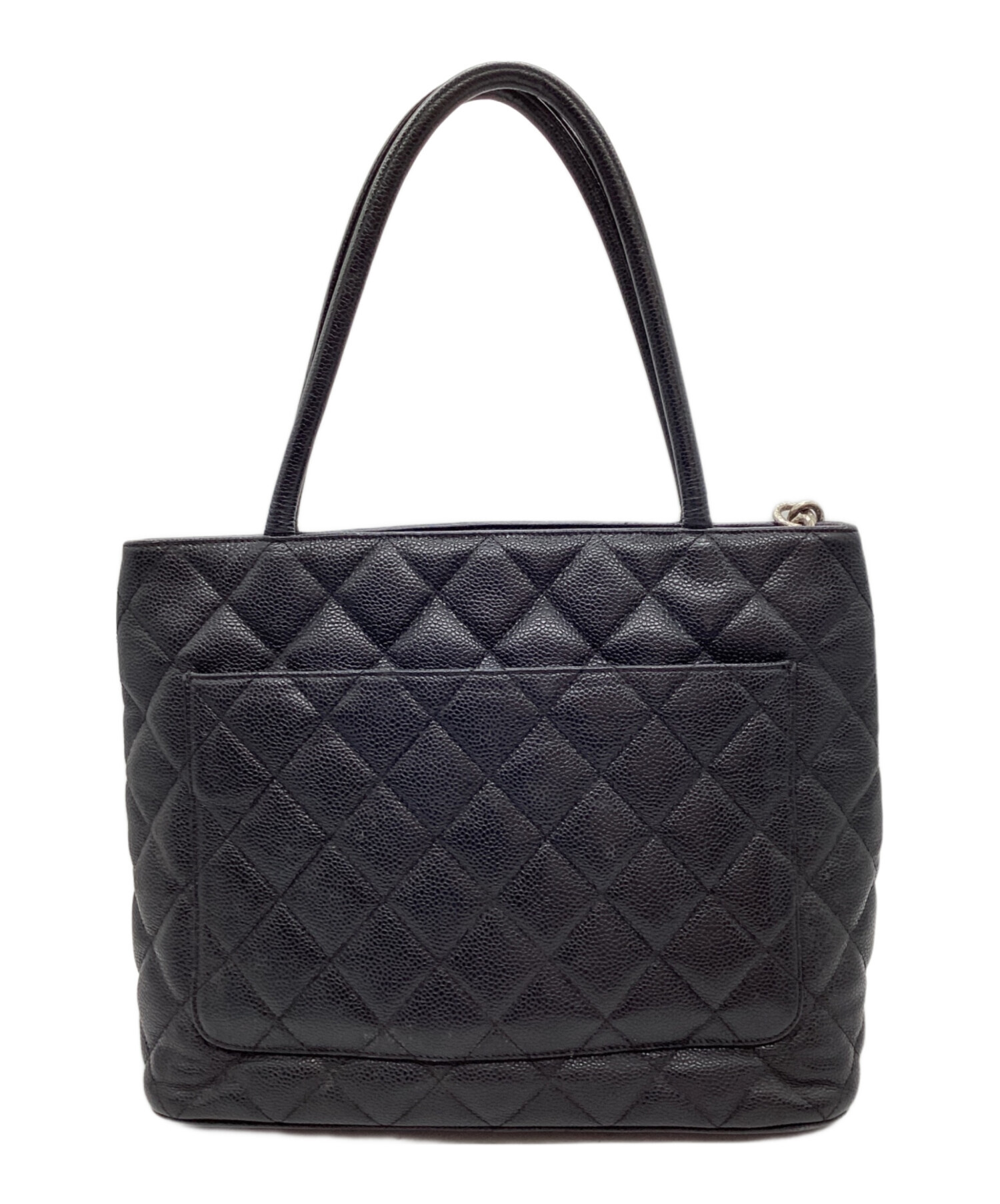 中古・古着通販】CHANEL (シャネル) トートバッグ ブラック｜ブランド