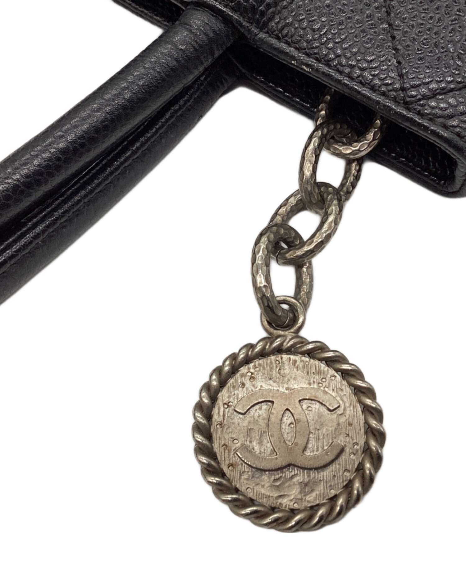 CHANEL シャネル トートバッグ レディース 【古着】【中古】 中古・古着通販】CHANEL (シャネル) トートバッグ ブラック｜ブランド