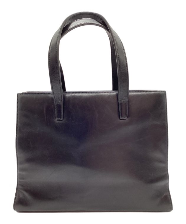 LOEWE ロエベ  ハンドバッグ エナメル ブラック 【中古】 レディース 中古・古着通販】LOEWE (ロエベ) ハンドバッグ ブラック｜ブランド