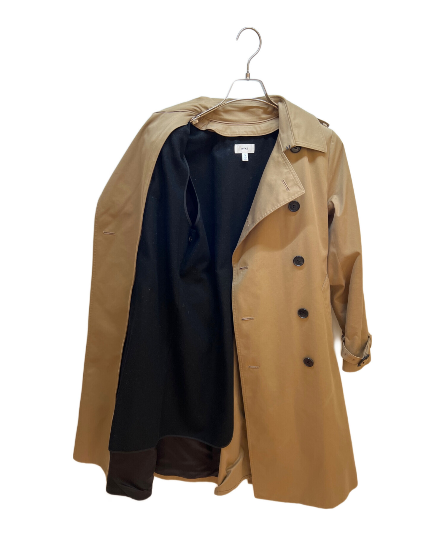 中古・古着通販】HYKE (ハイク) ライナー付トレンチコート ベージュ