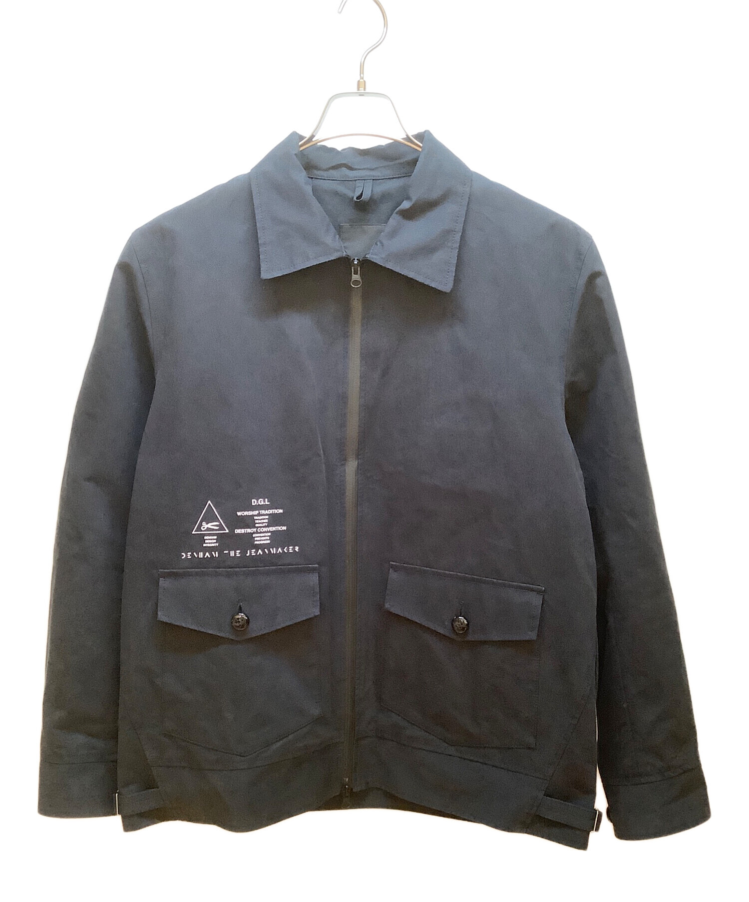 中古・古着通販】Denham (デンハム) コーチジャケット ブラック サイズ 