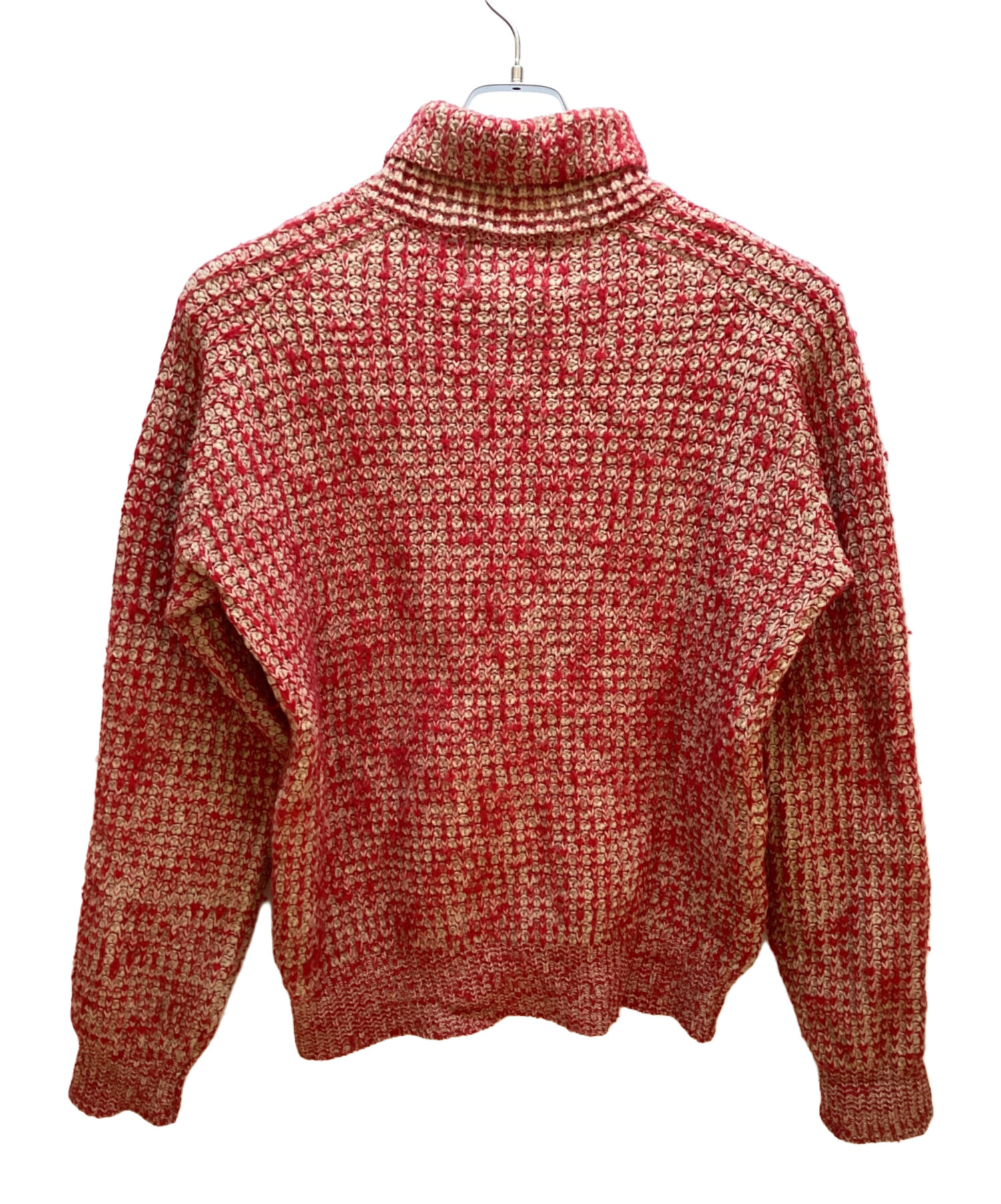 中古・古着通販】Needles (ニードルズ) タートルネックニット レッド