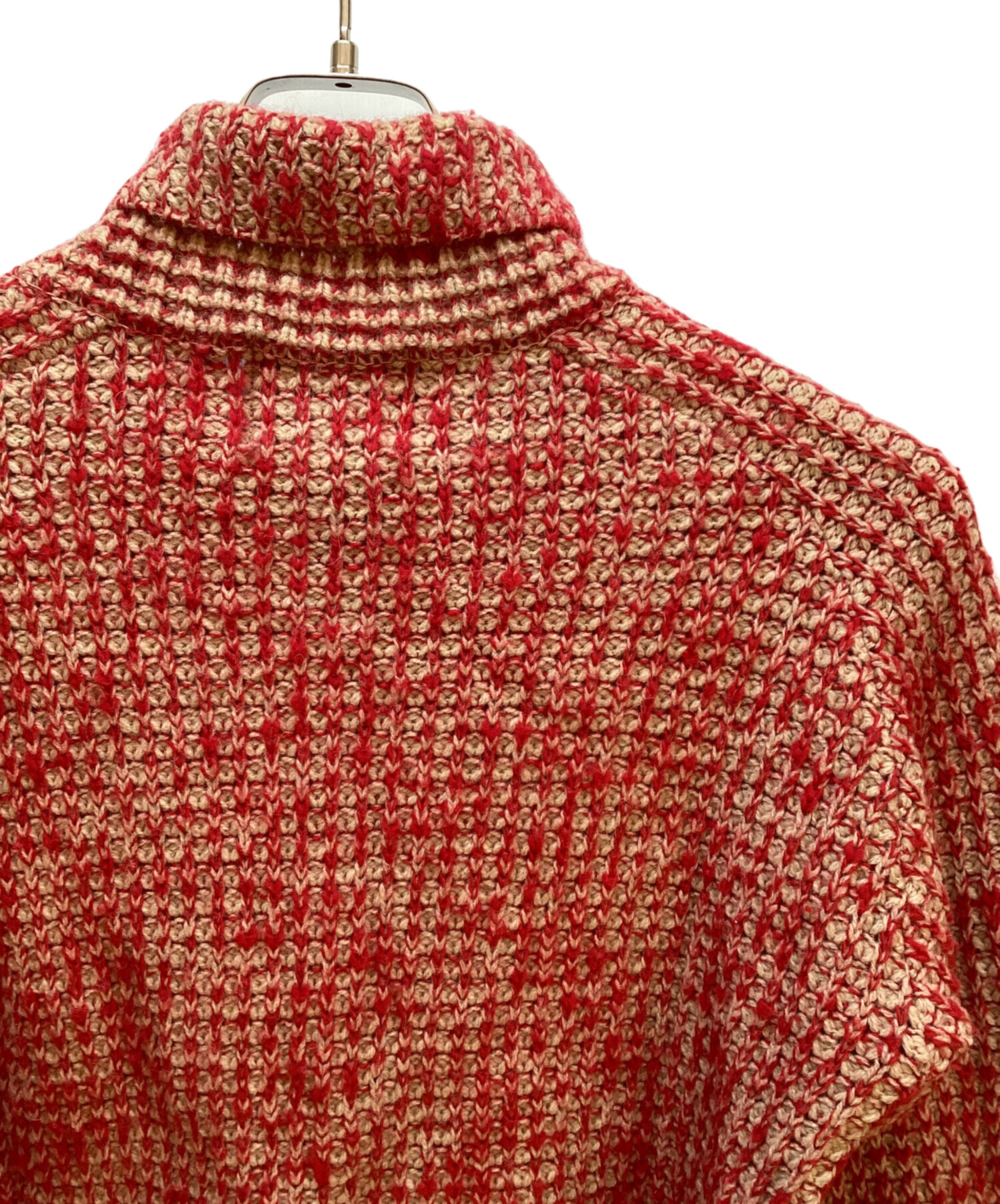 中古・古着通販】Needles (ニードルズ) タートルネックニット レッド