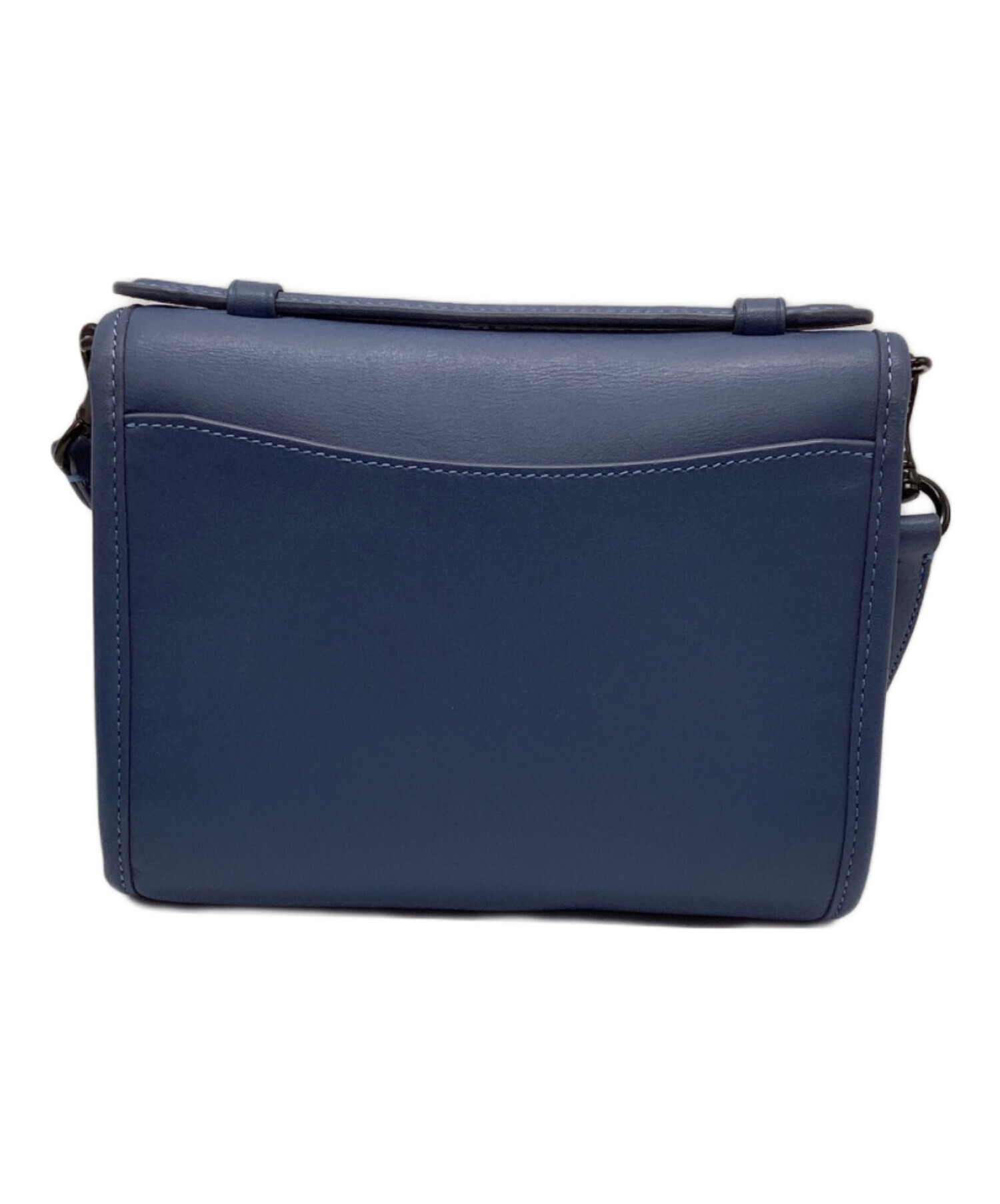 COACH ネイビー ショルダーバッグ 未使用品 中古・古着通販】COACH (コーチ) ショルダーバッグ スカイブルー