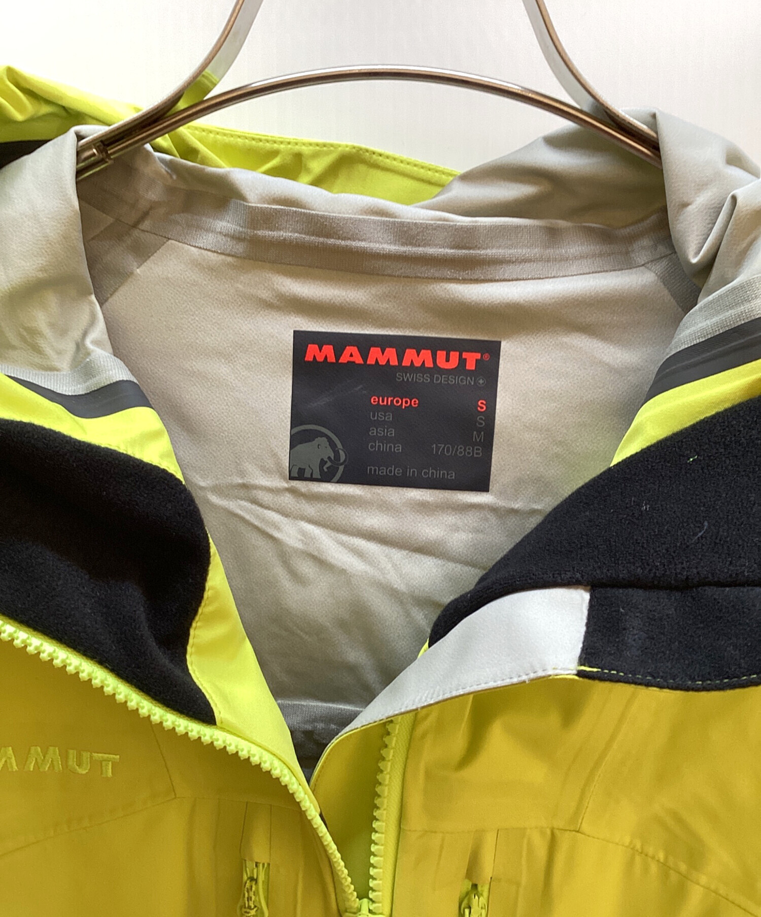 中古・古着通販】MAMMUT (マムート) SNOW TRICK Jacket イエロー