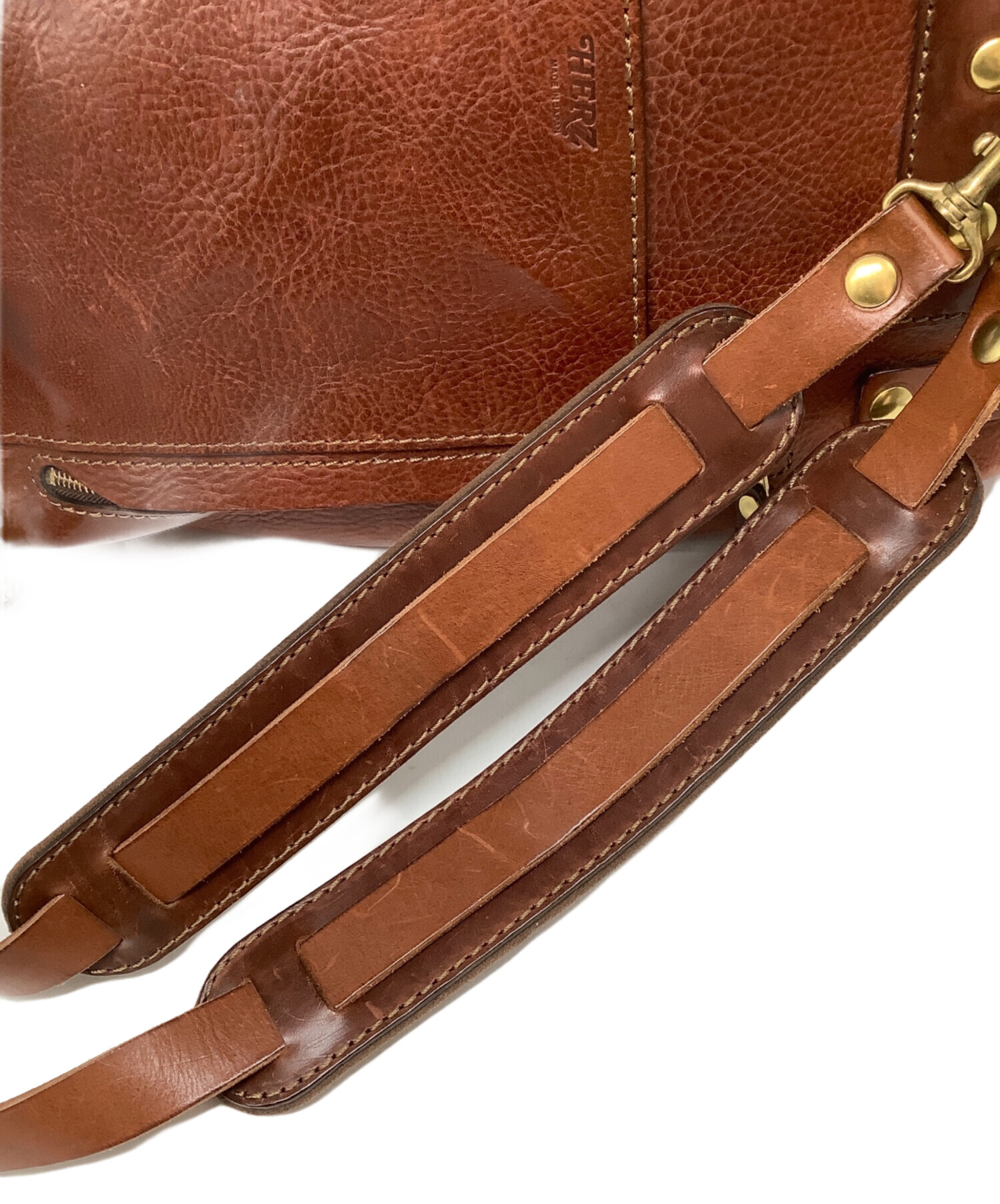 中古・古着通販】Herz (ヘルツ) ラックスリュック ブラウン｜ブランド