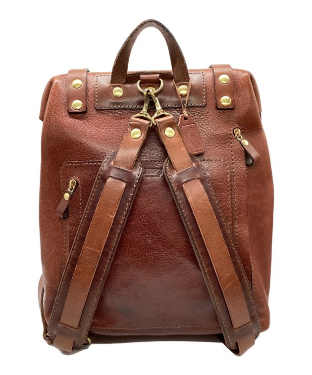 Herz ラックスリュック（未使用） 中古・古着通販】Herz (ヘルツ) ラックスリュック ブラウン｜ブランド