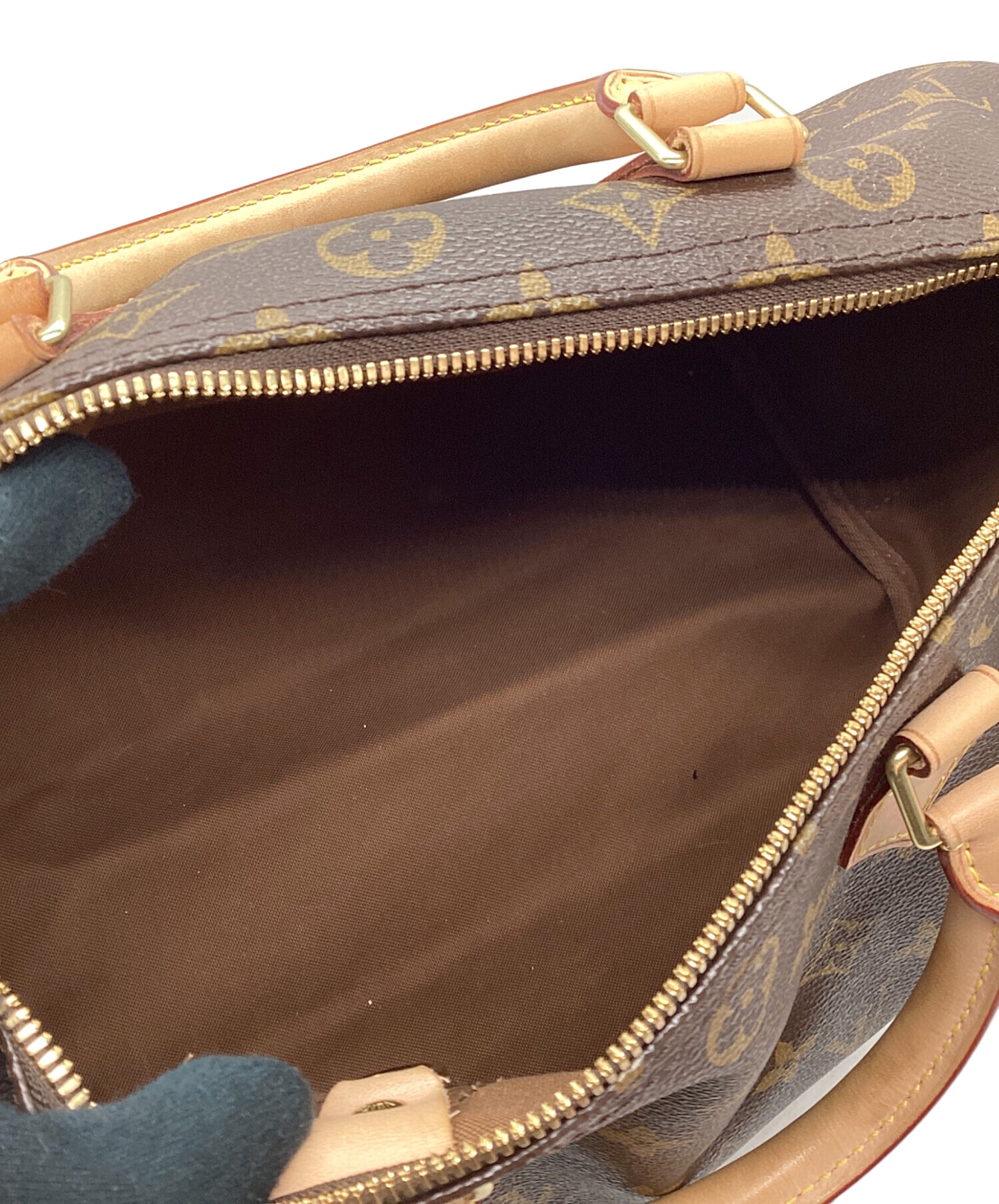 中古・古着通販】LOUIS VUITTON (ルイ ヴィトン) 2WAYバッグ ブラウン 中古・古着通販】LOUIS VUITTON (ルイ ヴィトン) 2WAYバッグ ブラウン