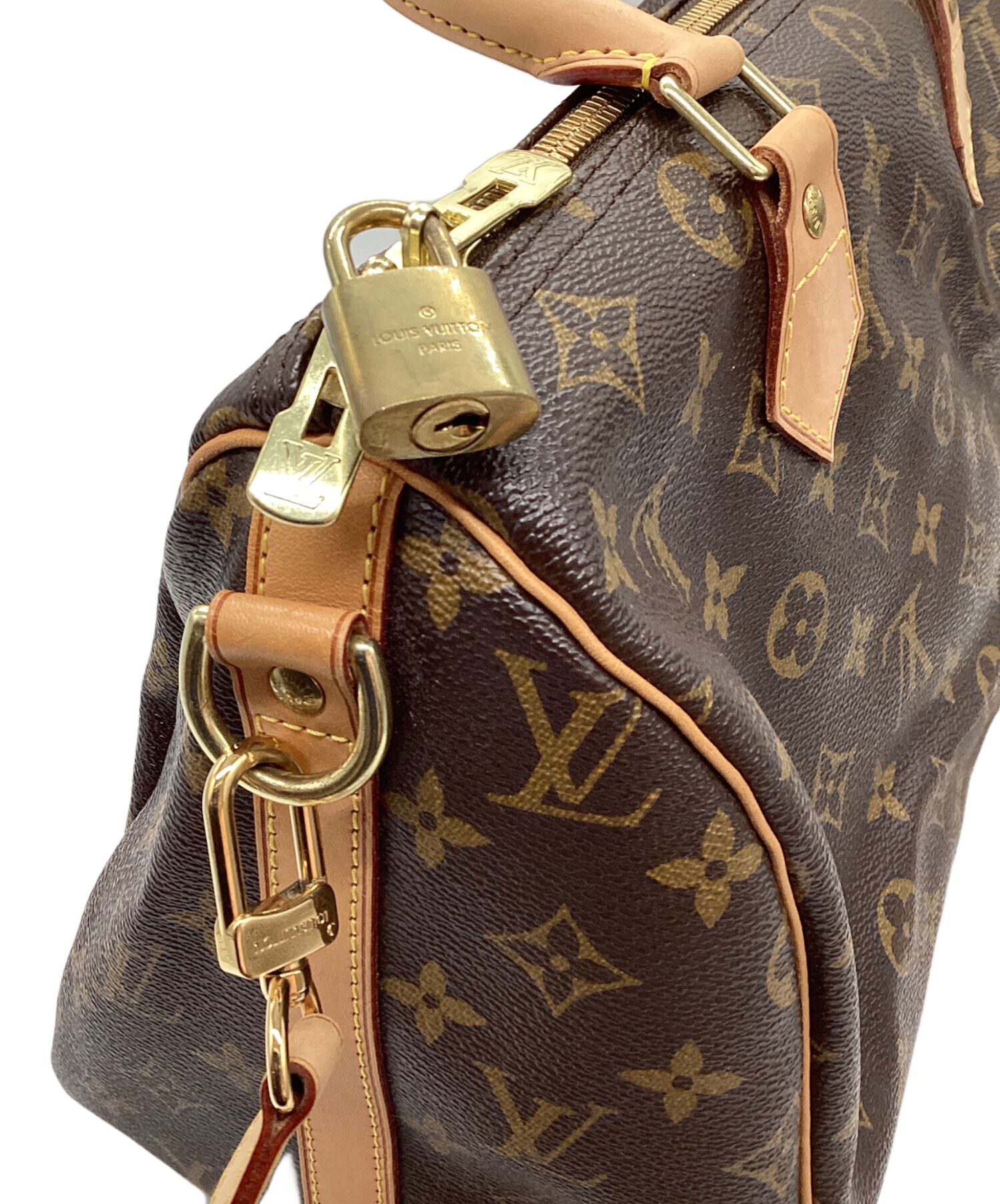 中古・古着通販】LOUIS VUITTON (ルイ ヴィトン) 2WAYバッグ ブラウン 中古・古着通販】LOUIS VUITTON (ルイ ヴィトン) 2WAYバッグ ブラウン