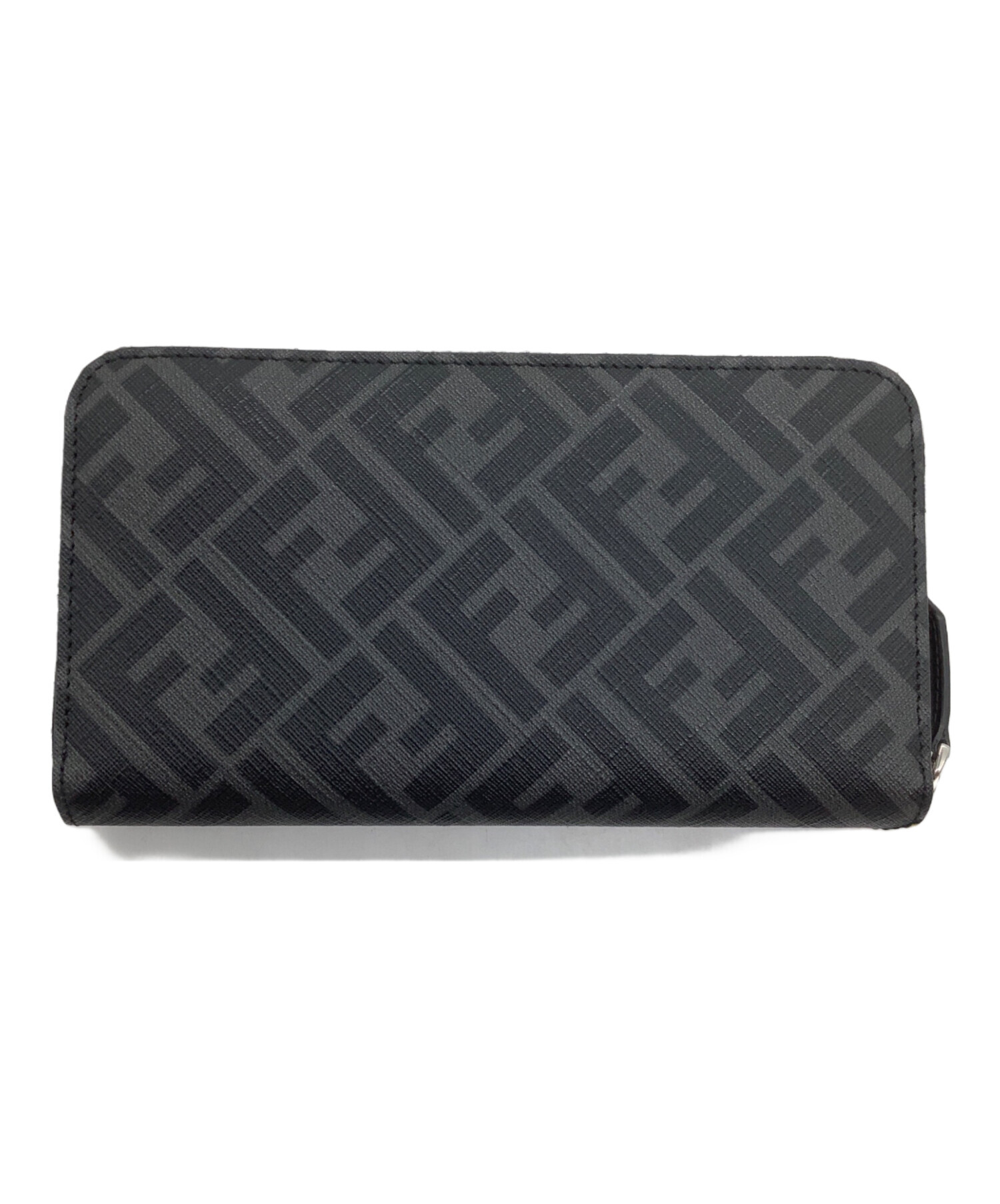 中古・古着通販】FENDI (フェンディ) ラウンドファスナー財布 ブラック