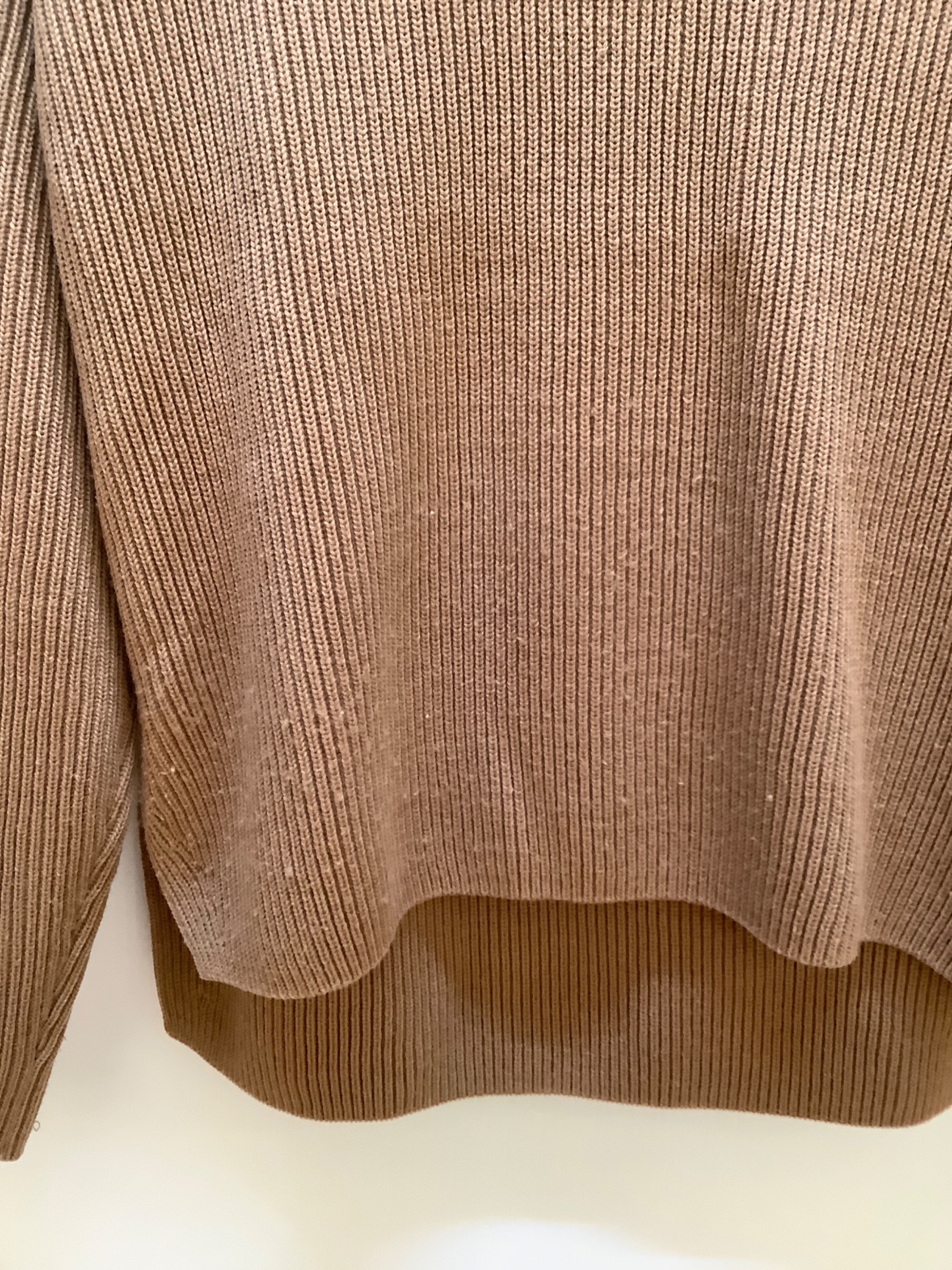 中古・古着通販】AURALEE (オーラリー) Vネックニット ベージュ サイズ