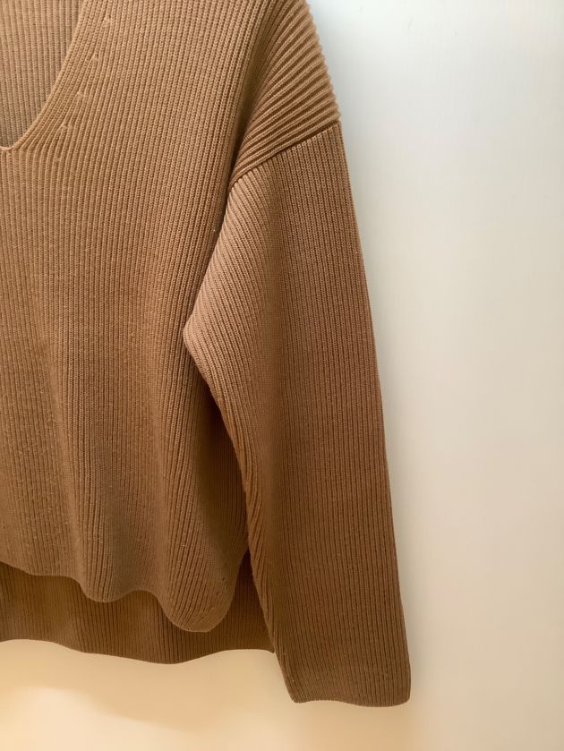 美品 AURALEE オーラリー Vネック ウールニット サイズ5 中古