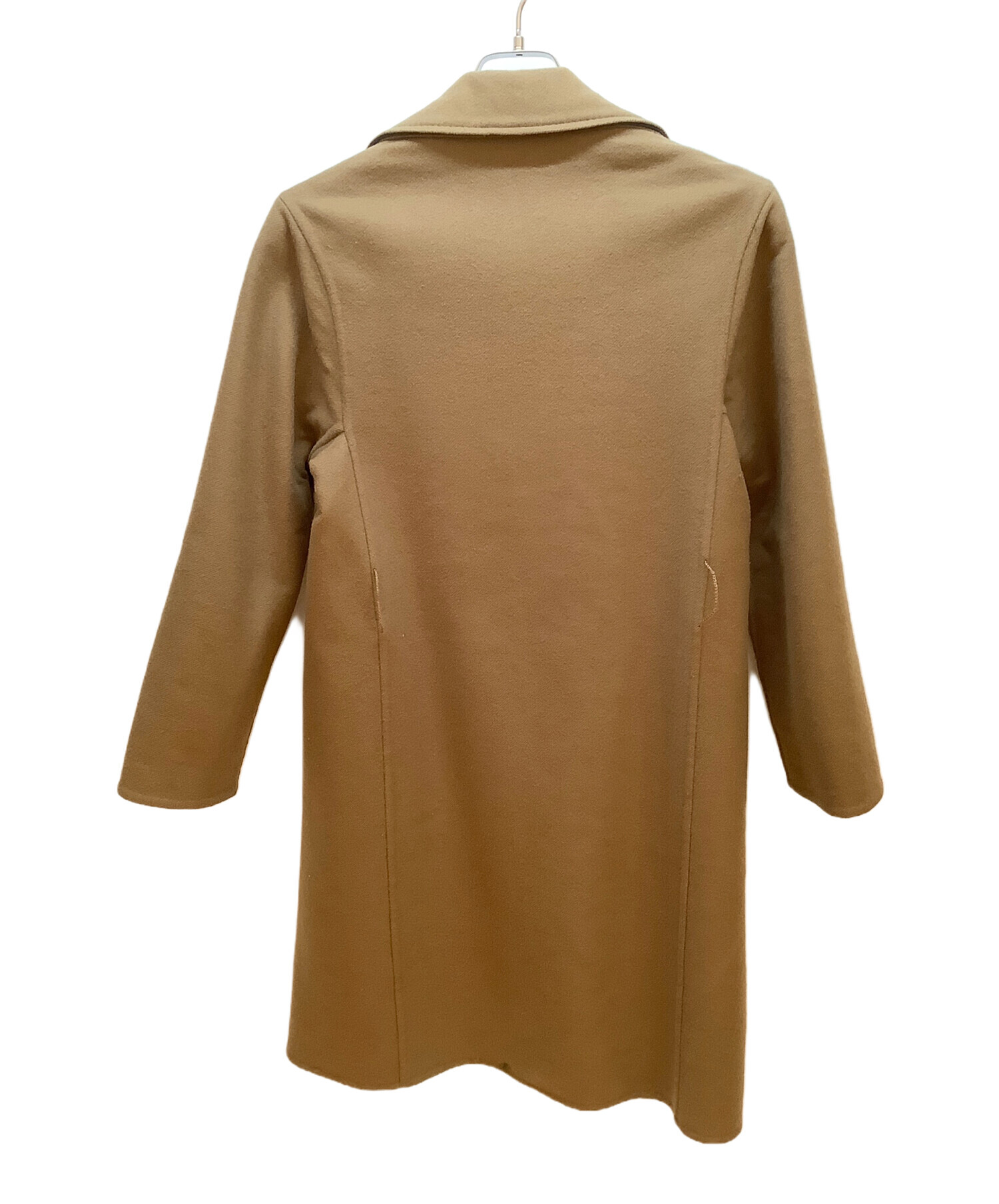 中古・古着通販】GUCCI (グッチ) カシミヤ混コート ベージュ サイズ:36