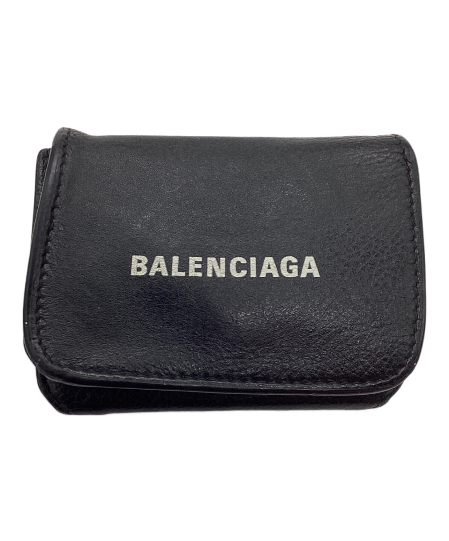 BALENCIAGA 三つ折り財布 BALENCIAGA 三つ折り財布 ブラック ブラック 