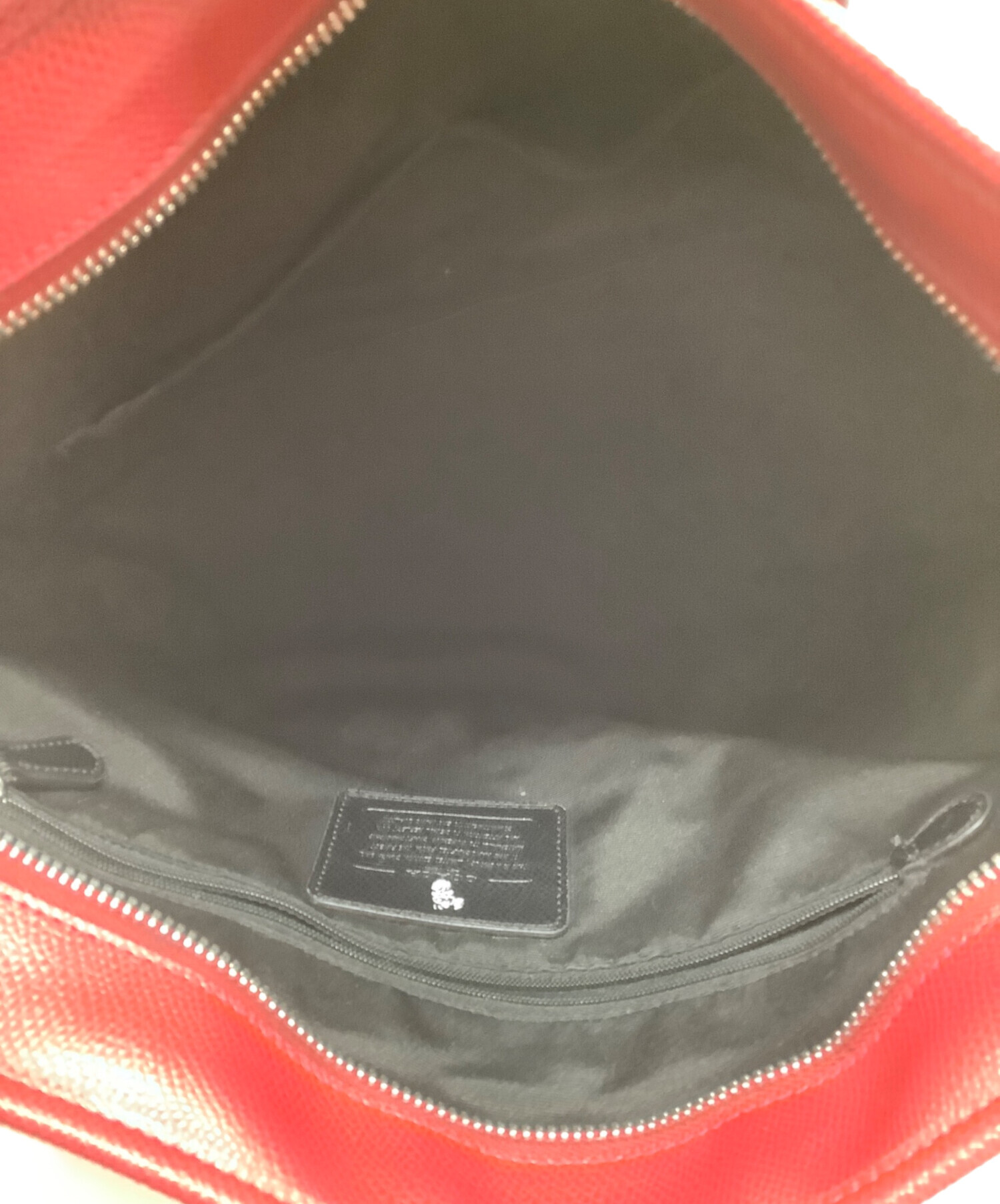 中古・古着通販】COACH (コーチ) トートバッグ レッド｜ブランド・古着