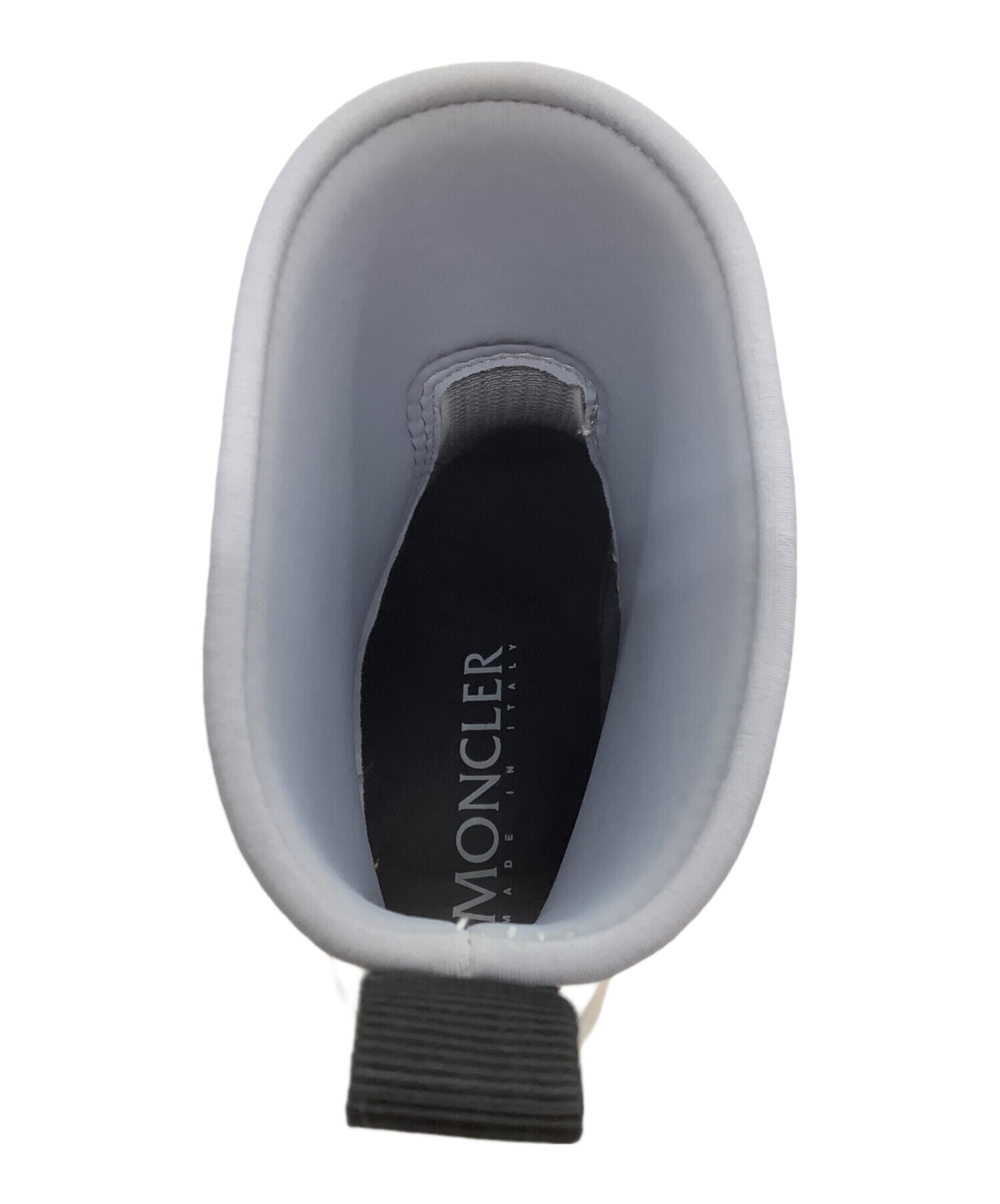 中古・古着通販】MONCLER (モンクレール) レインブーツ アイボリー