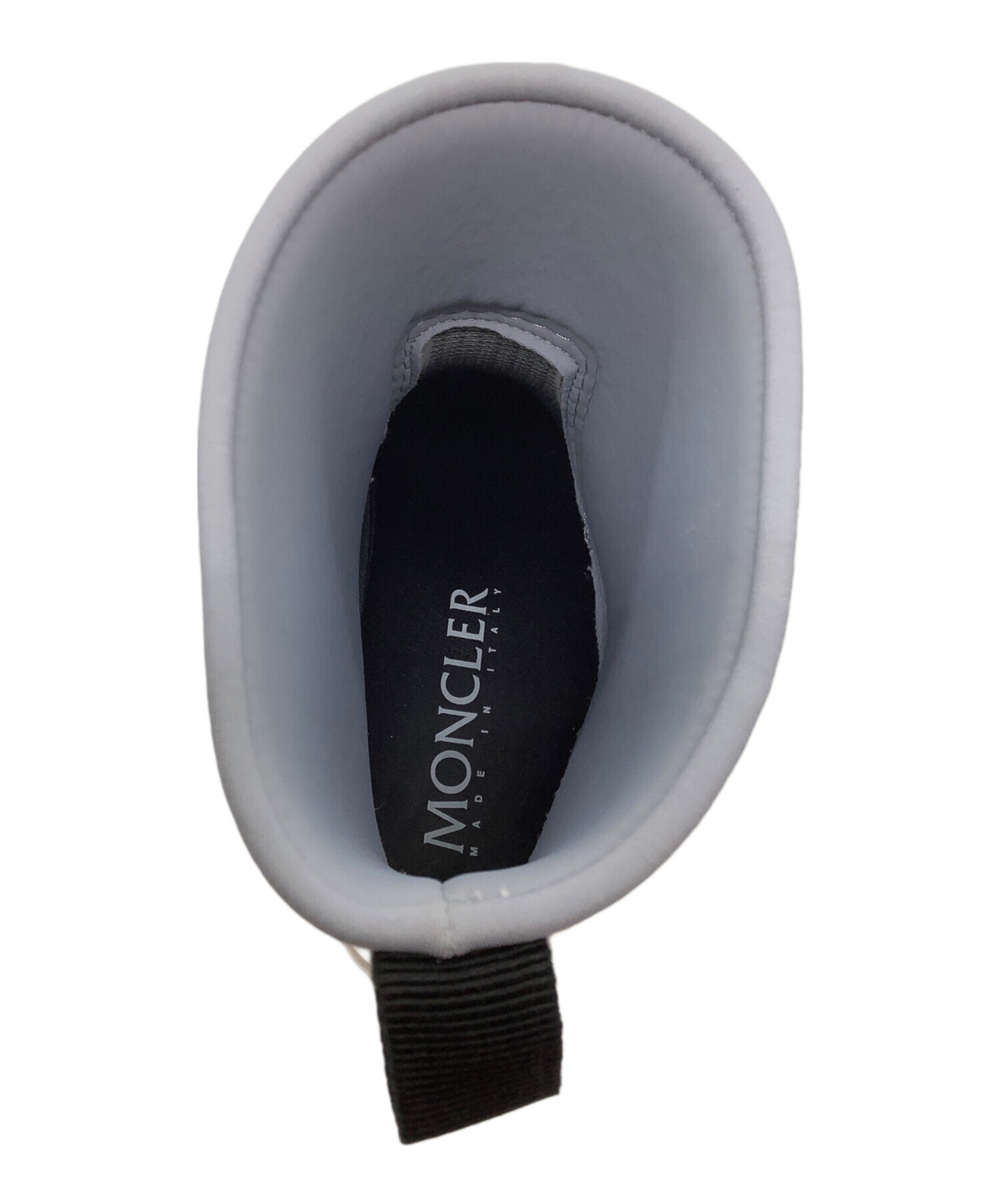 中古・古着通販】MONCLER (モンクレール) レインブーツ アイボリー