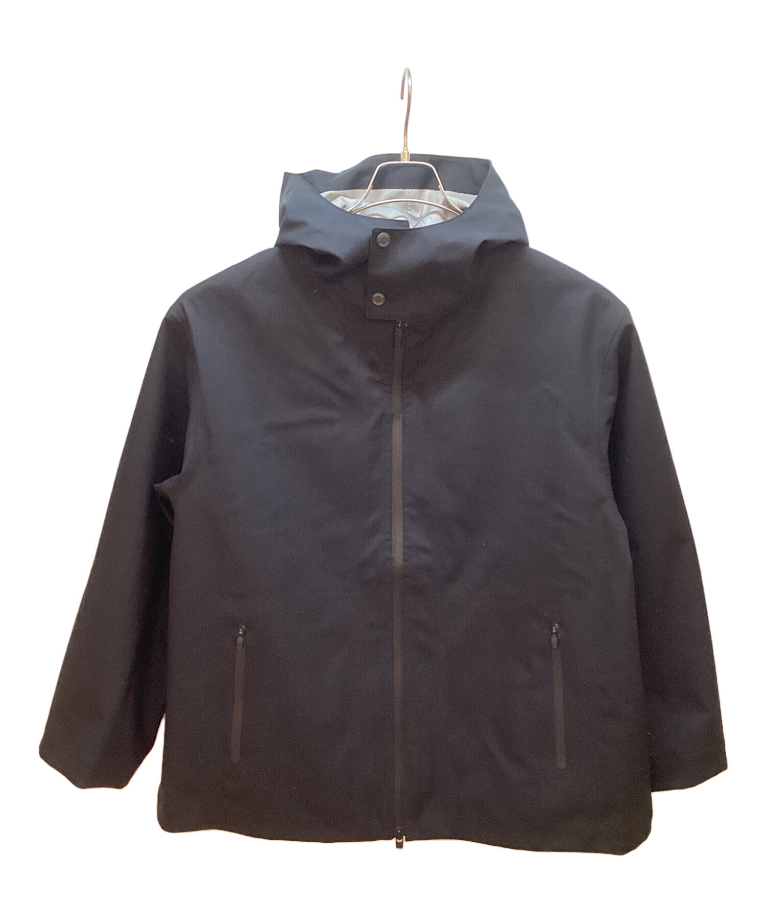 中古・古着通販】DESCENTE (デサント) ナイロンジャケット ブラック