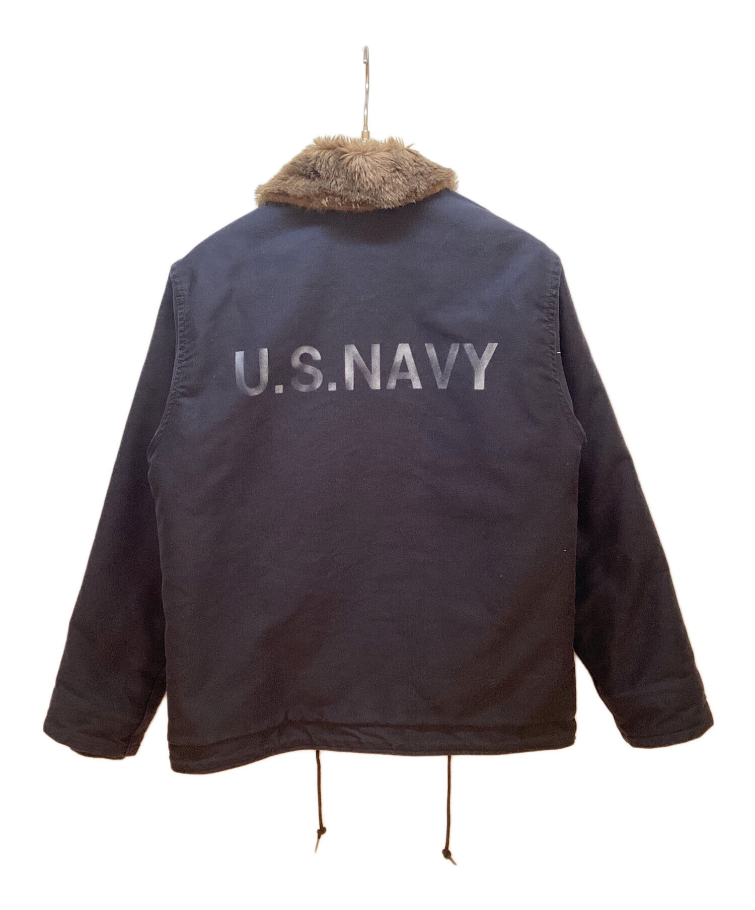 中古・古着通販】HOUSTON (ヒューストン) N-1 DECK JACKET ネイビー 