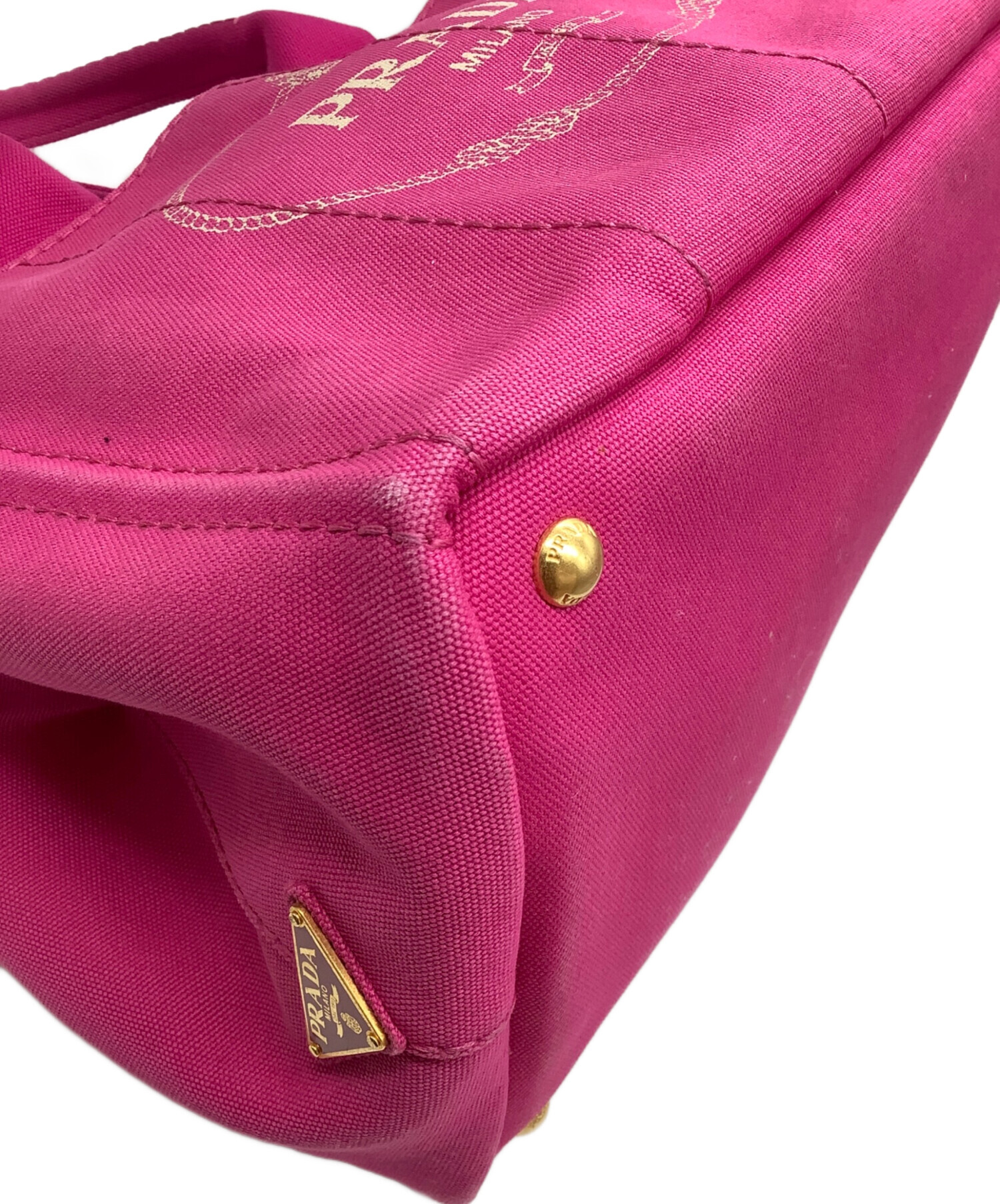 中古・古着通販】PRADA (プラダ) カナパ ピンク｜ブランド・古着通販