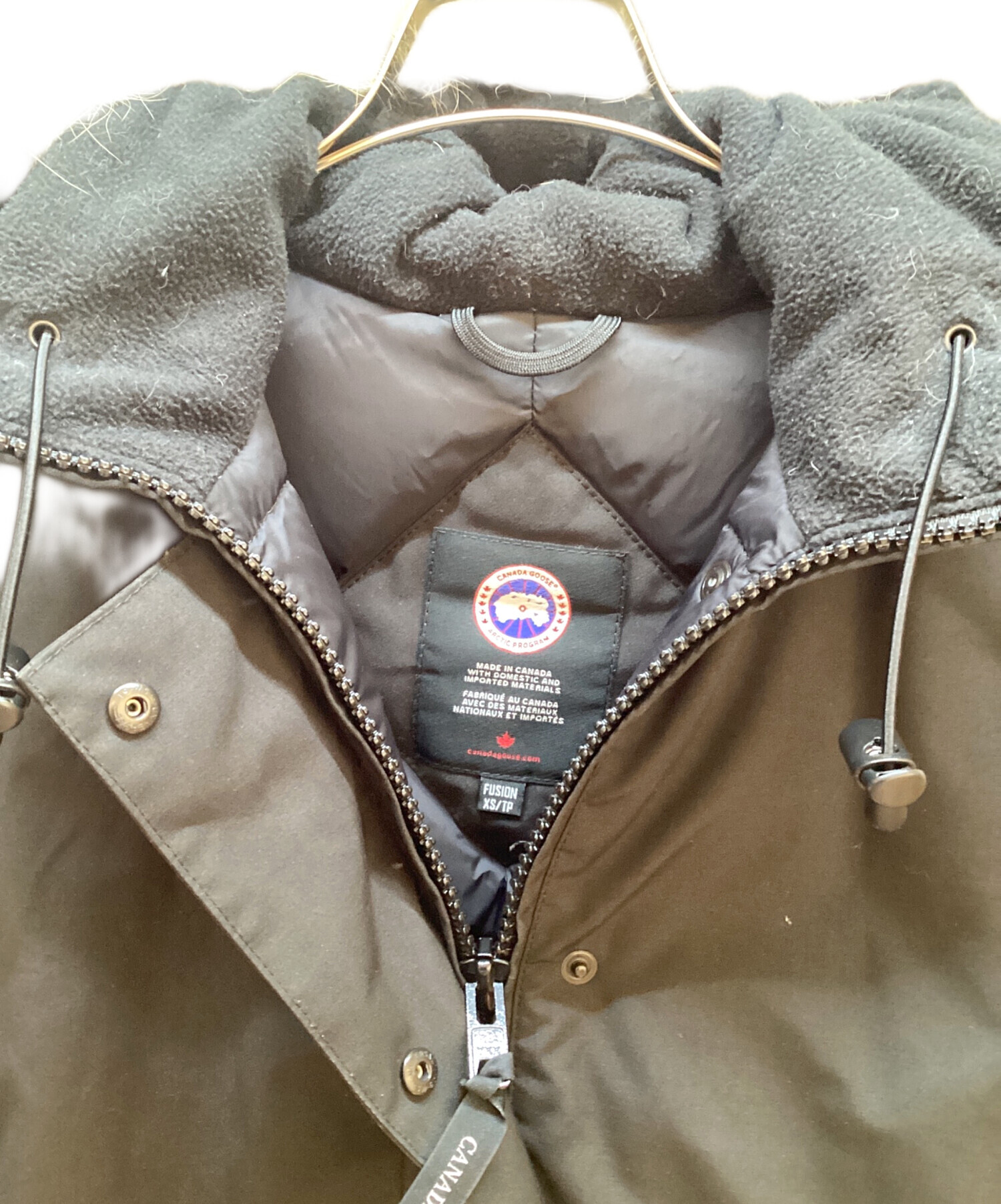 中古・古着通販】CANADA GOOSE (カナダグース) ダウンジャケット 
