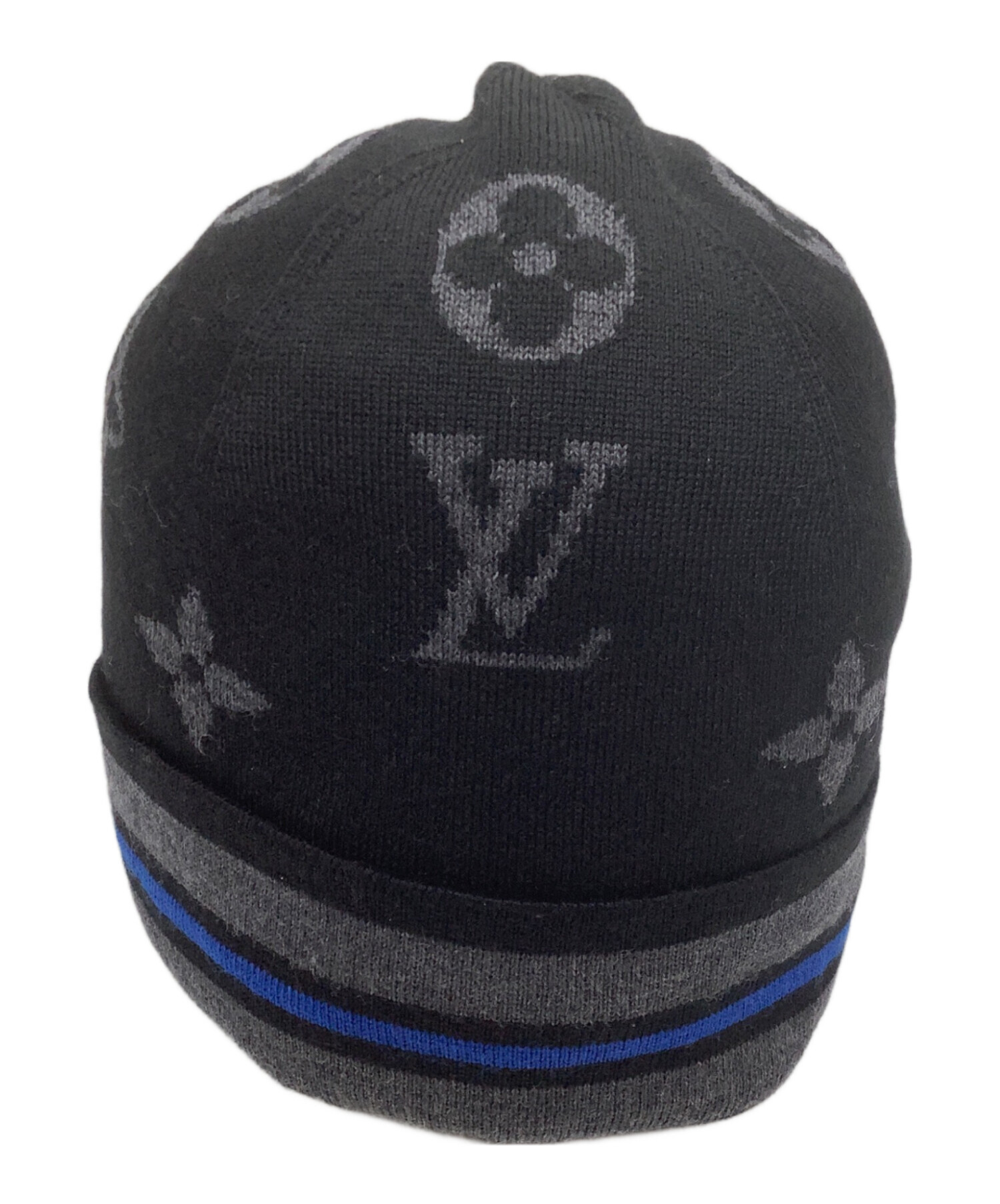 中古・古着通販】LOUIS VUITTON (ルイ ヴィトン) ニット帽 グレー 