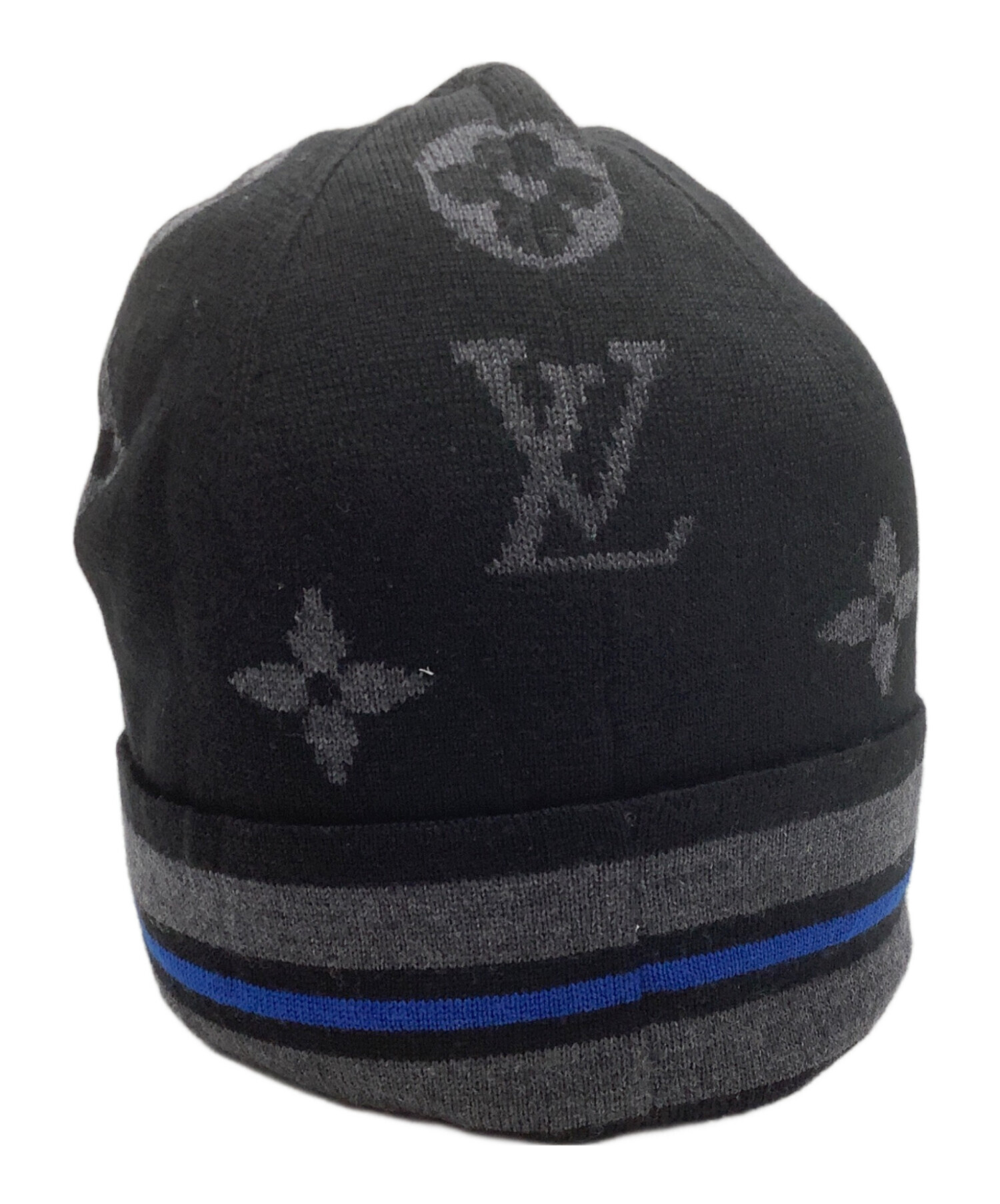 中古・古着通販】LOUIS VUITTON (ルイ ヴィトン) ニット帽 グレー 