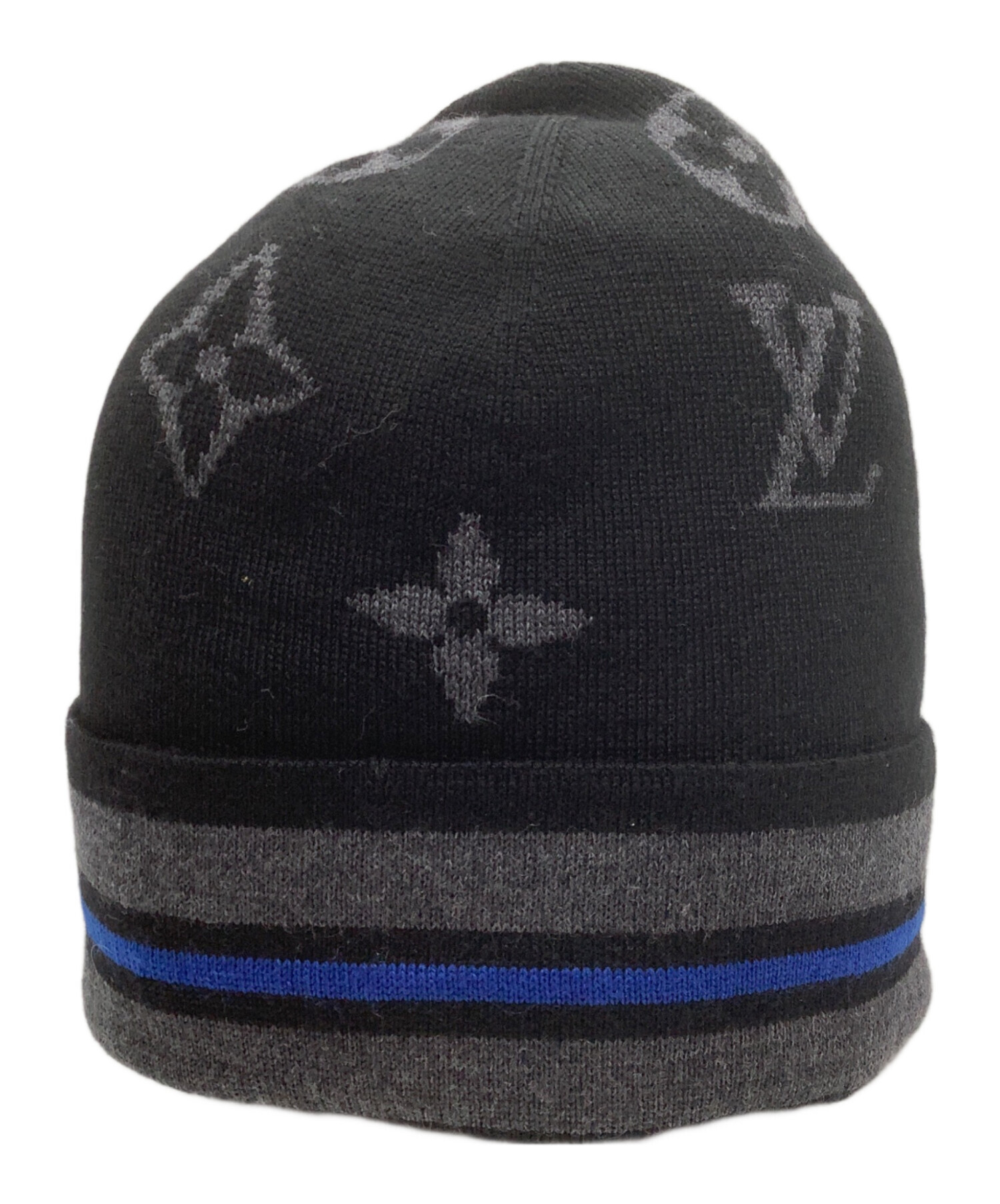 中古・古着通販】LOUIS VUITTON (ルイ ヴィトン) ニット帽 グレー 