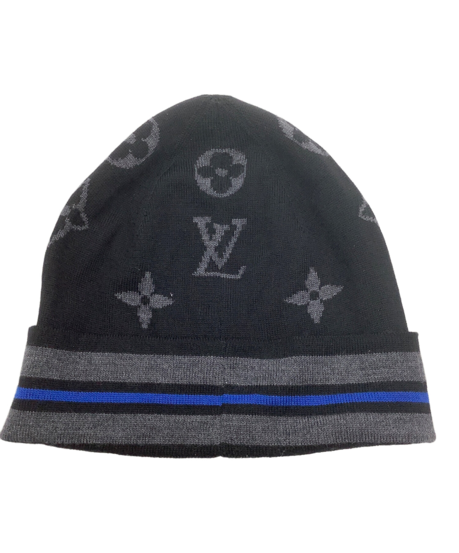中古・古着通販】LOUIS VUITTON (ルイ ヴィトン) ニット帽 グレー 