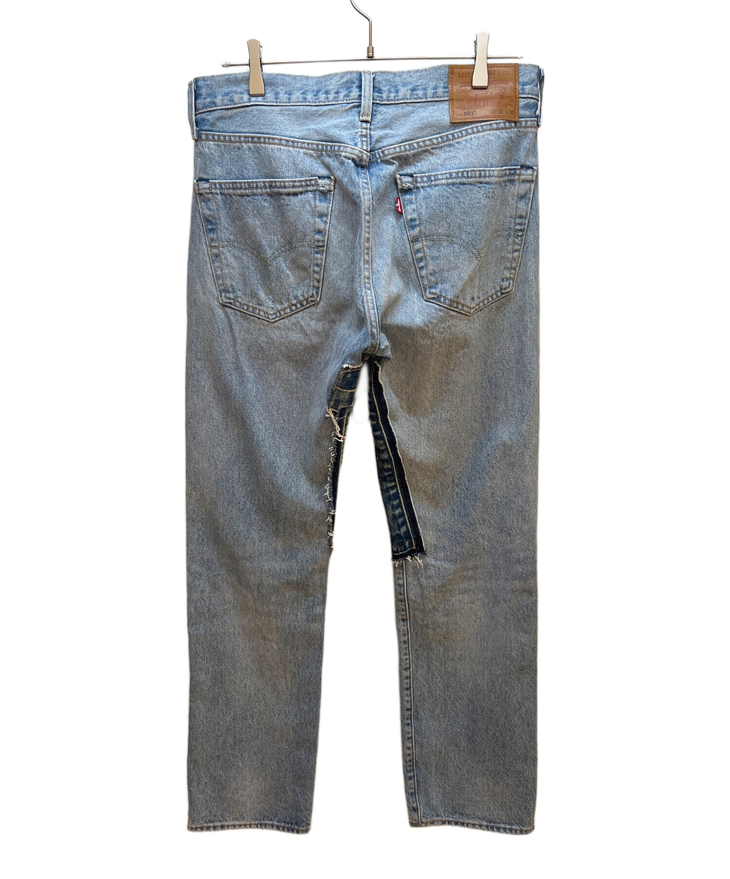 中古・古着通販】LEVI'S (リーバイス) パッチワークデニムパンツ
