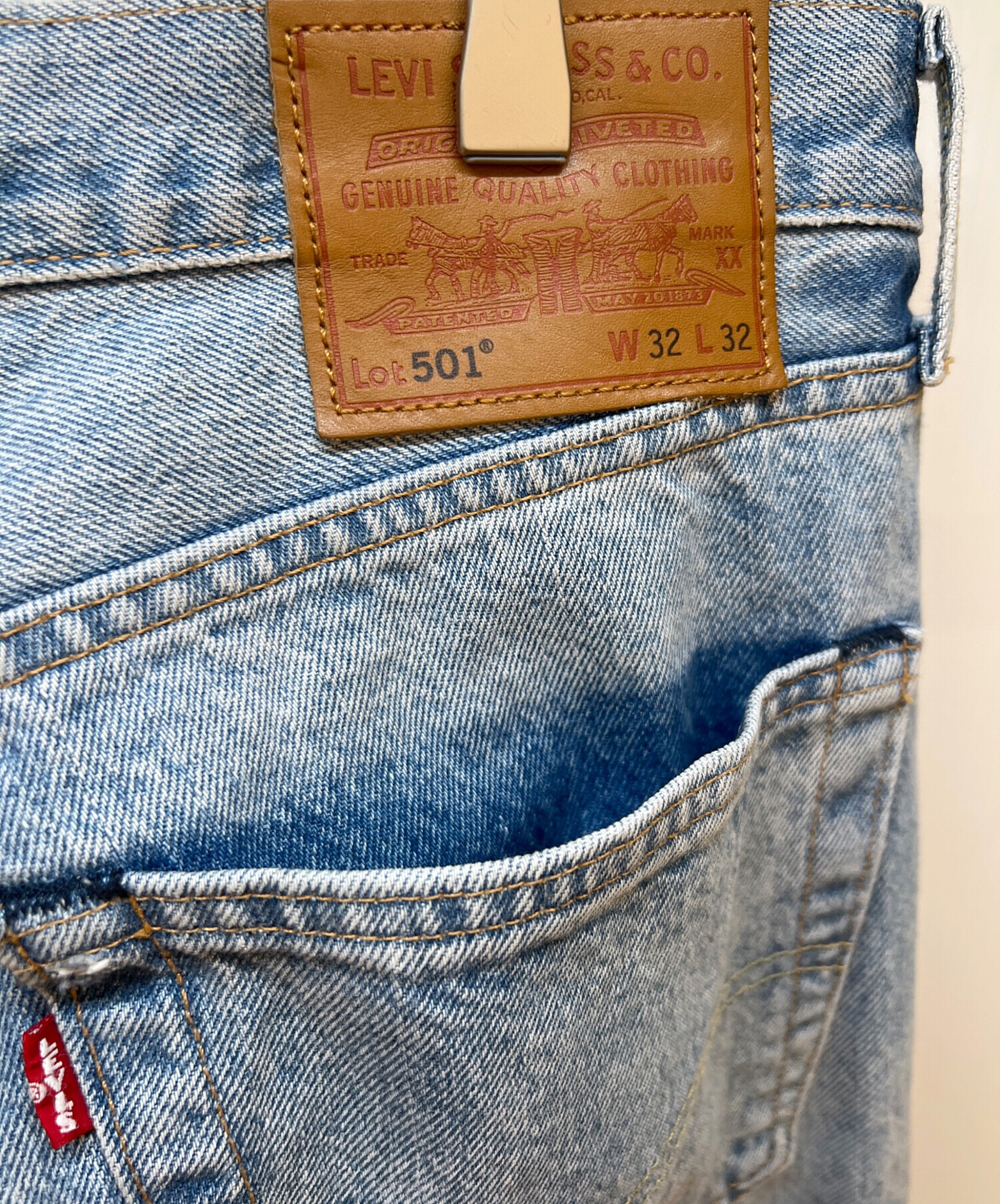 中古・古着通販】LEVI'S (リーバイス) パッチワークデニムパンツ