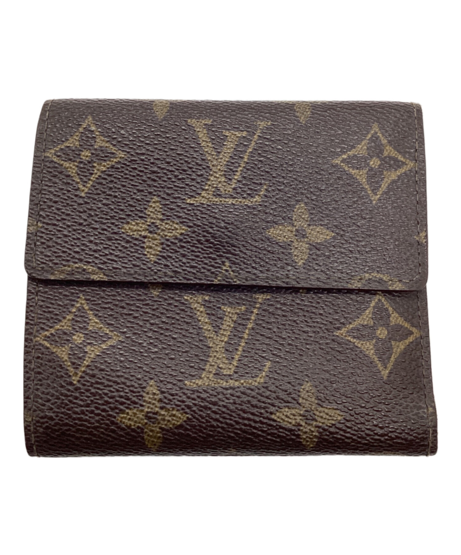 中古・古着通販】LOUIS VUITTON (ルイ ヴィトン) 3つ折り財布 ブラウン  