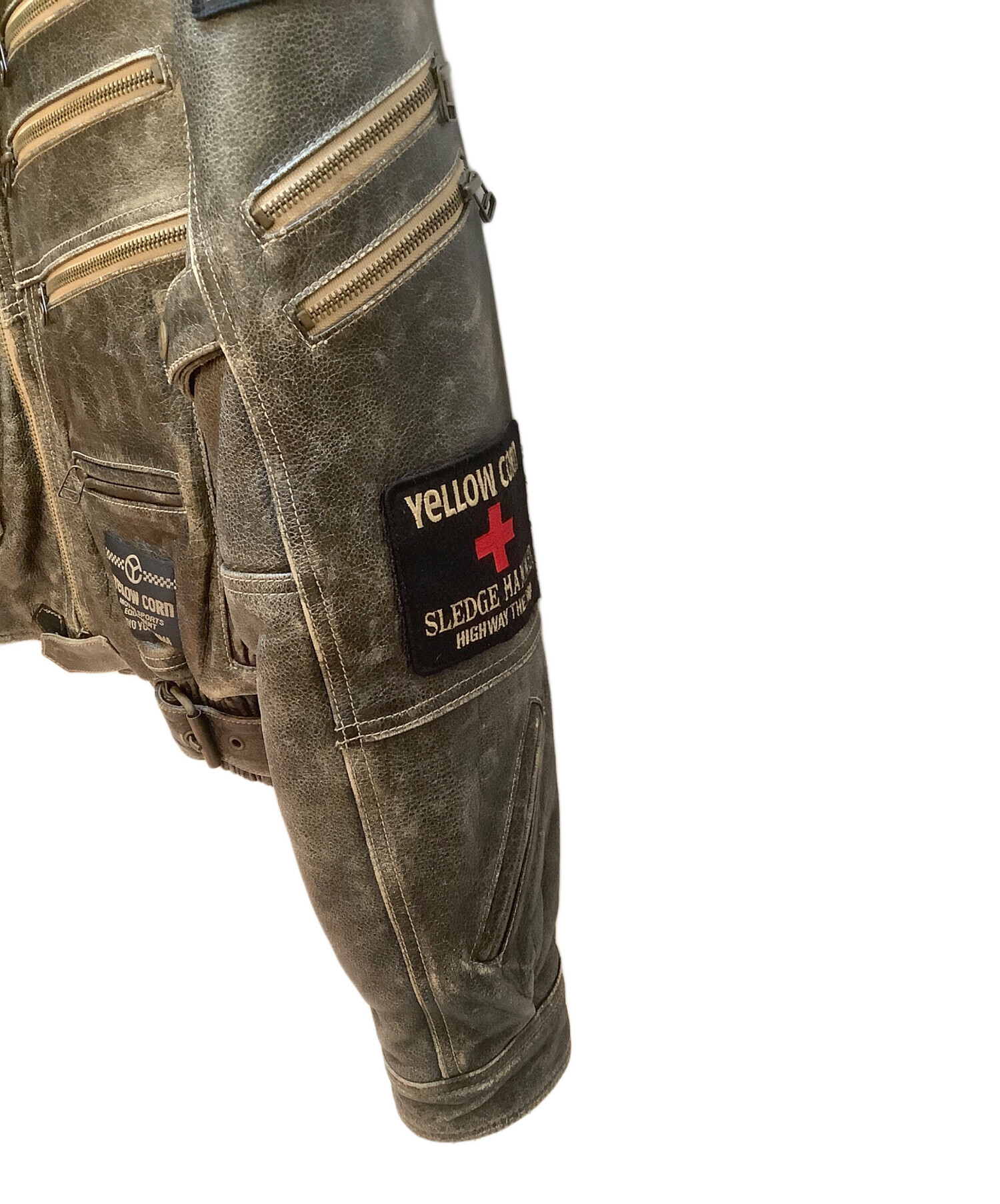 中古・古着通販】YELLOW CORN (イエローコーン) レザージャケット