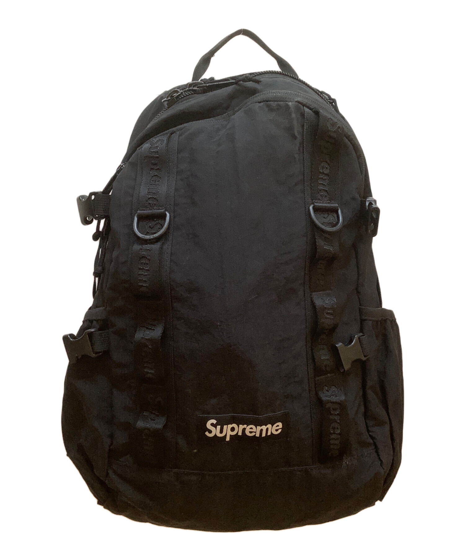 中古・古着通販】SUPREME (シュプリーム) デイパック ブラック