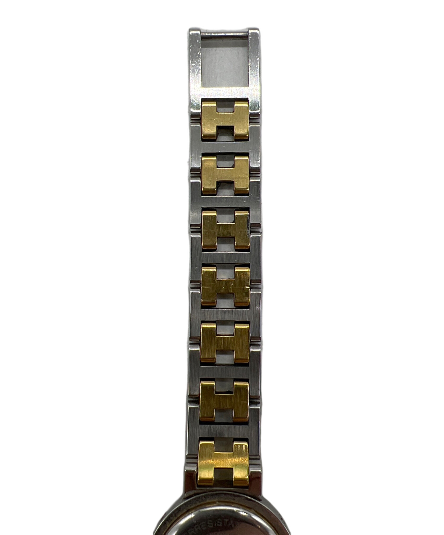 た*フ様 【不可動】正規品　エルメス　腕時計　クリッパー　ウィンザー　HERME 中古・古着通販】HERMES (エルメス) 腕時計/クリッパー ホワイト