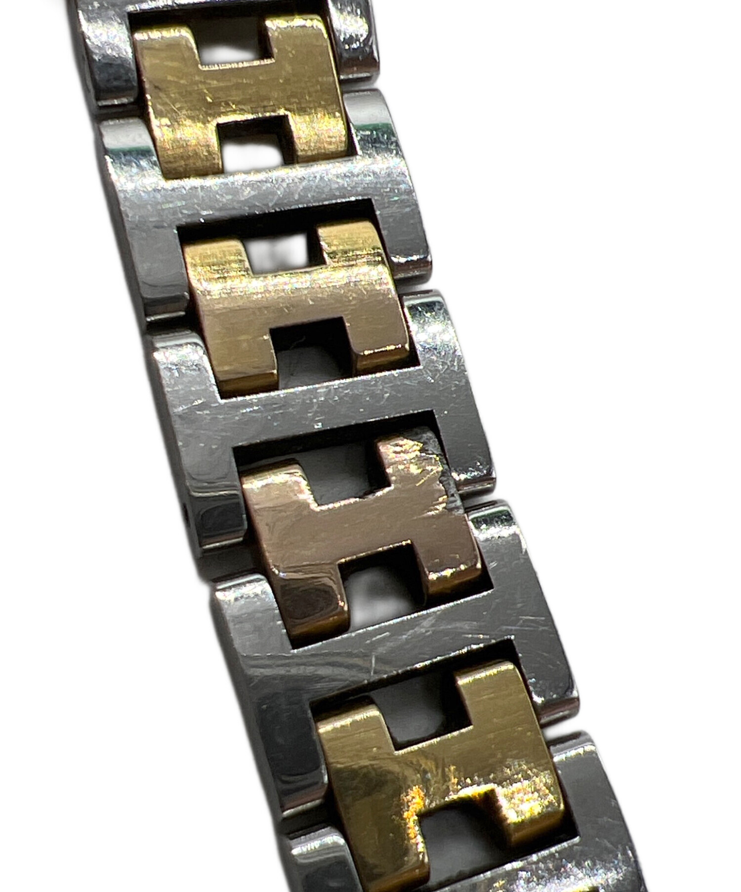 中古・古着通販】HERMES (エルメス) 腕時計/クリッパー ホワイト