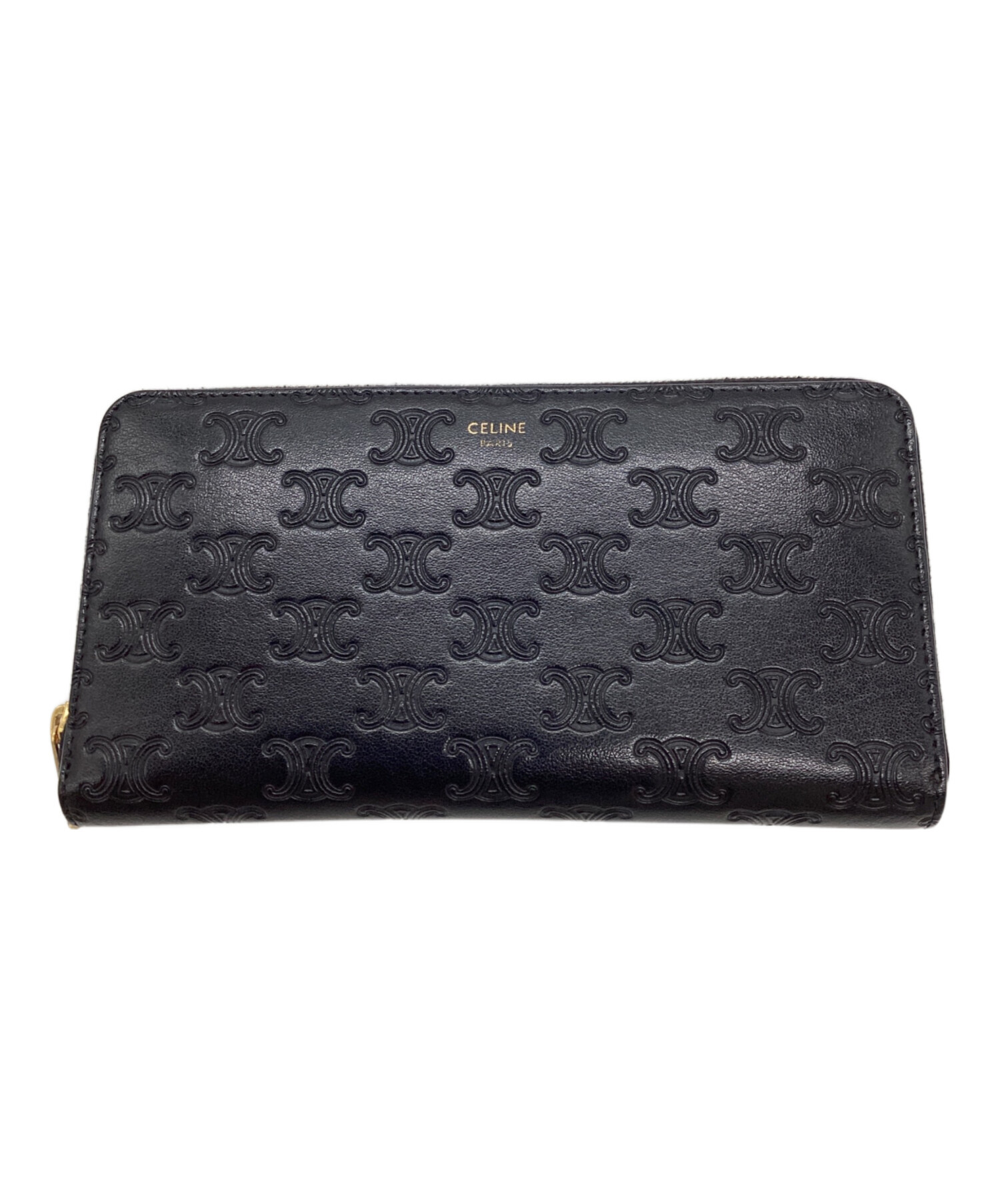 中古・古着通販】CELINE (セリーヌ) 長財布 ブラック｜ブランド・古着 