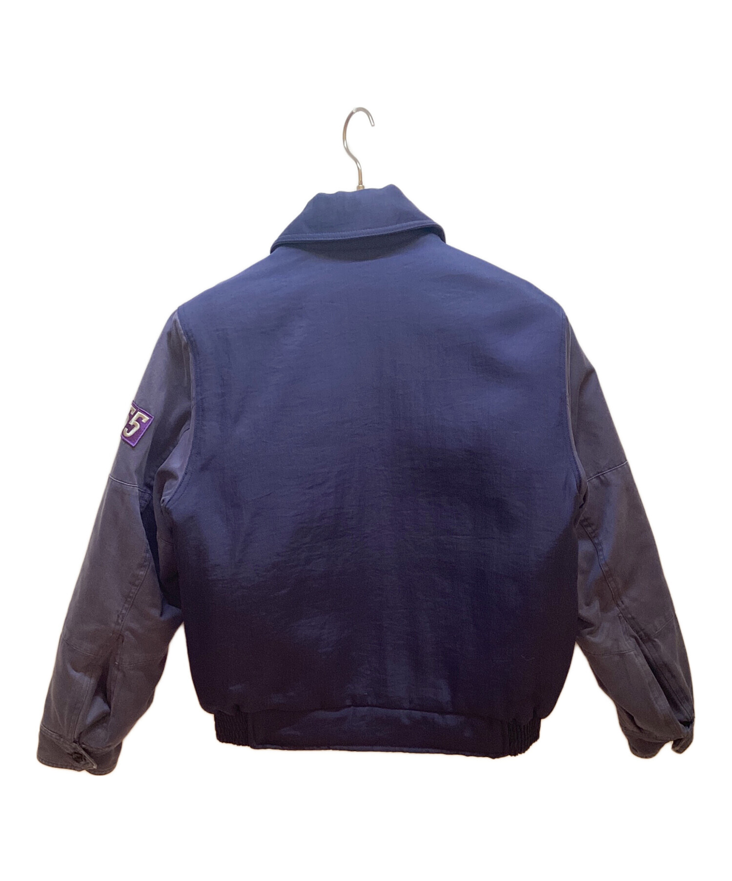 中古・古着通販】DIESEL (ディーゼル) 中綿ブルゾン ネイビー サイズ:S 