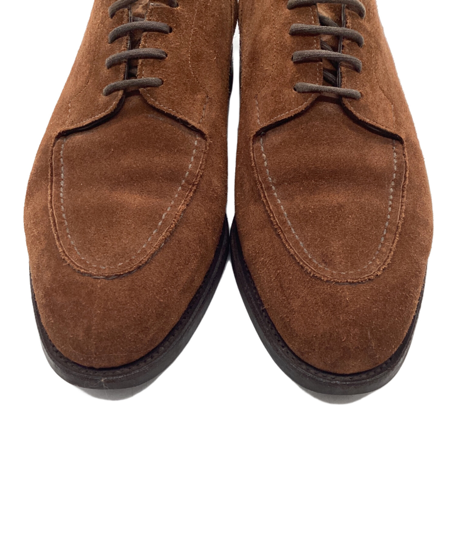 EDWARD GREEN ブラウン スエード ドレスシューズ 中古・古着通販】Edward Green (エドワードグリーン) ドレスシューズ