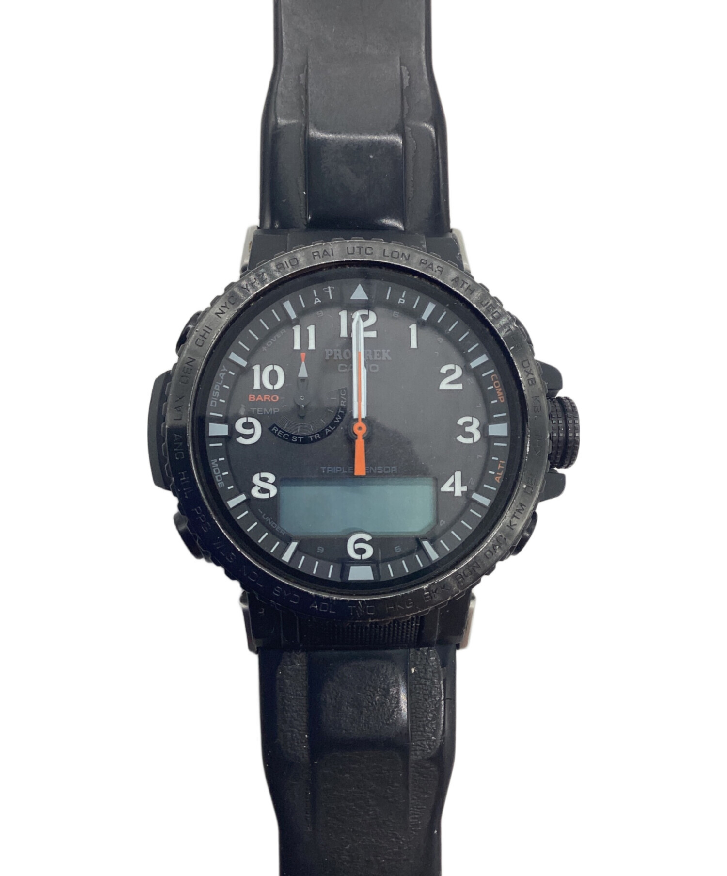 中古・古着通販】CASIO (カシオ) 腕時計 ブラック｜ブランド・古着通販 