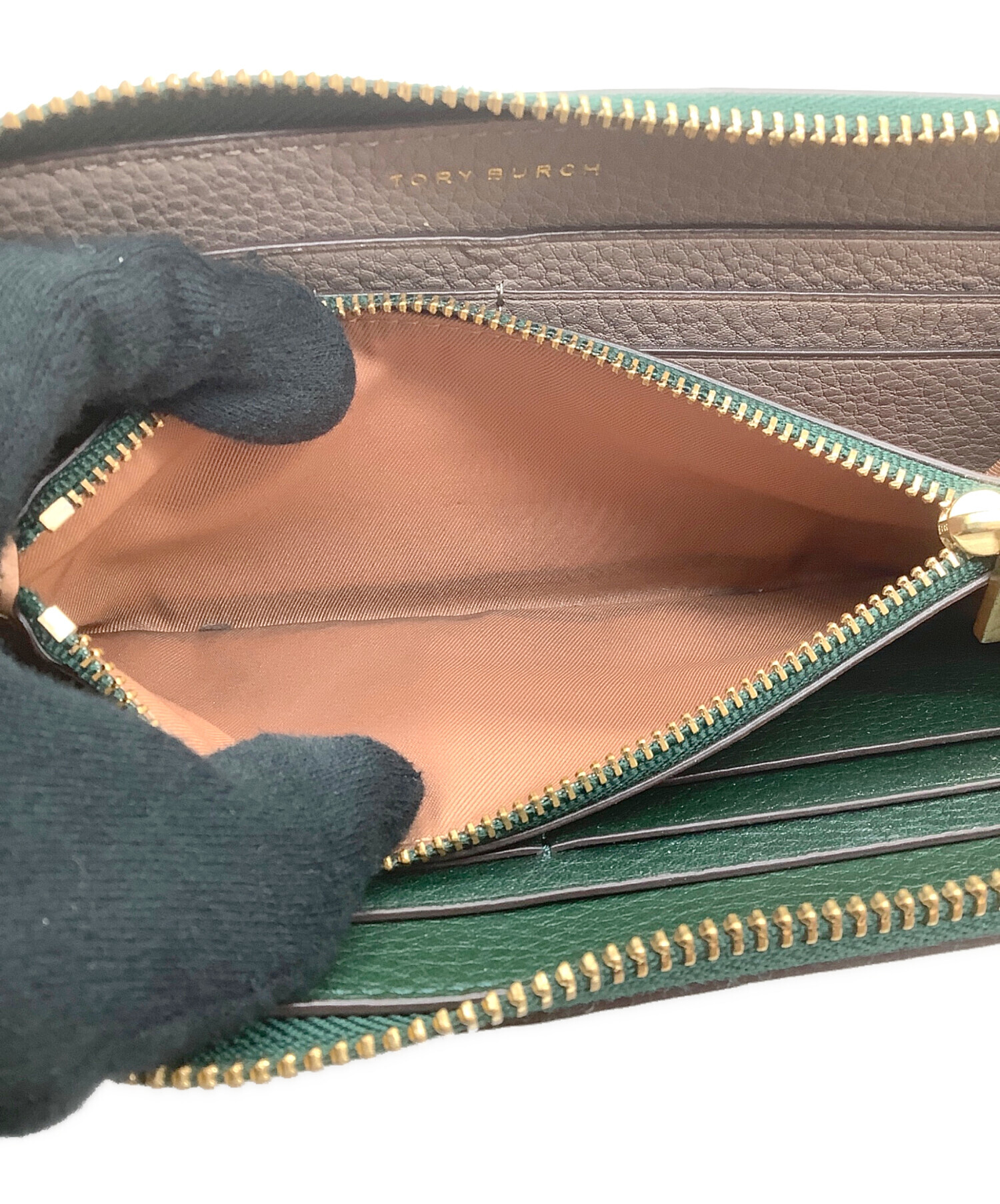 中古・古着通販】TORY BURCH (トリーバーチ) ラウンドファスナー長財布