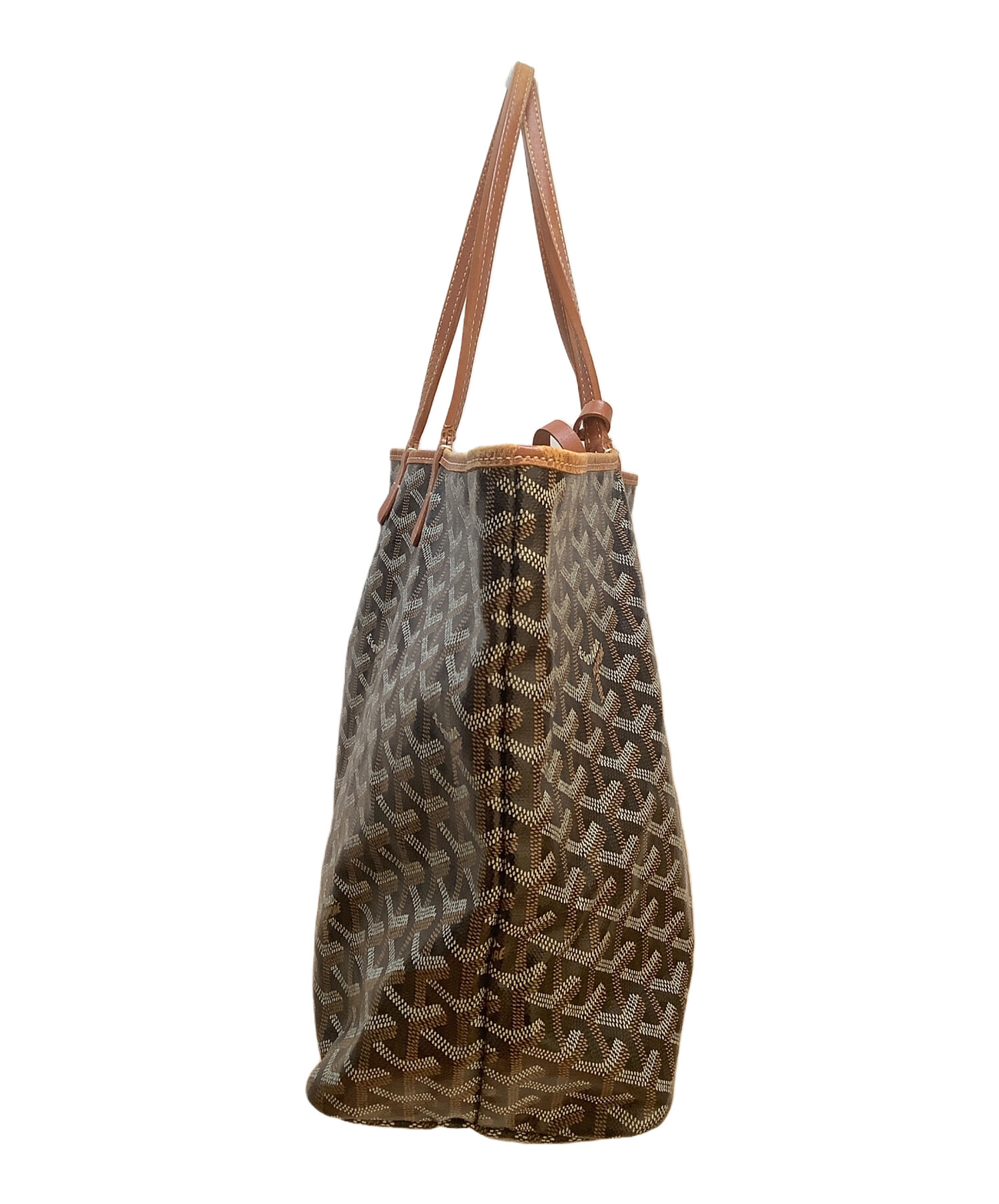 【中古】 GOYARD （ゴヤール） トートバッグ【専用です】 中古・古着通販】GOYARD (ゴヤール) トートバッグ ブラウン サイズ