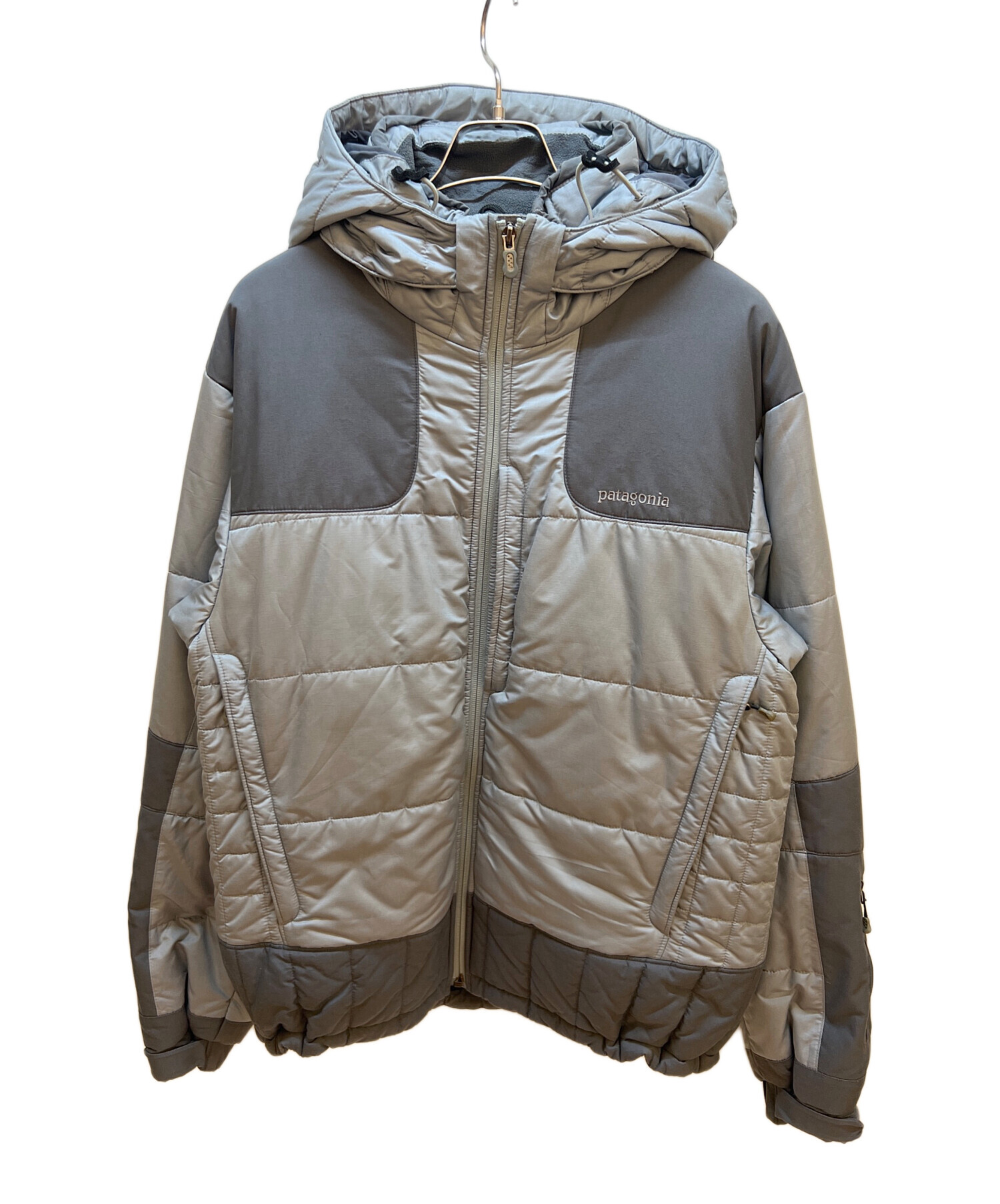 patagonia ダウンジャケット M グレー 中古・古着通販Patagonia 