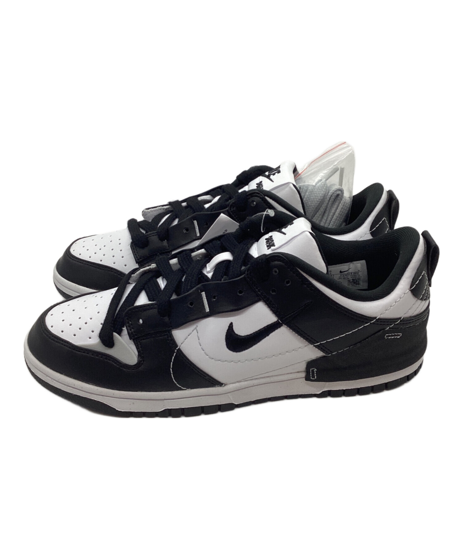 中古・古着通販】NIKE (ナイキ) DUNK LOW DISRUPT 2 ホワイト×ブラック 